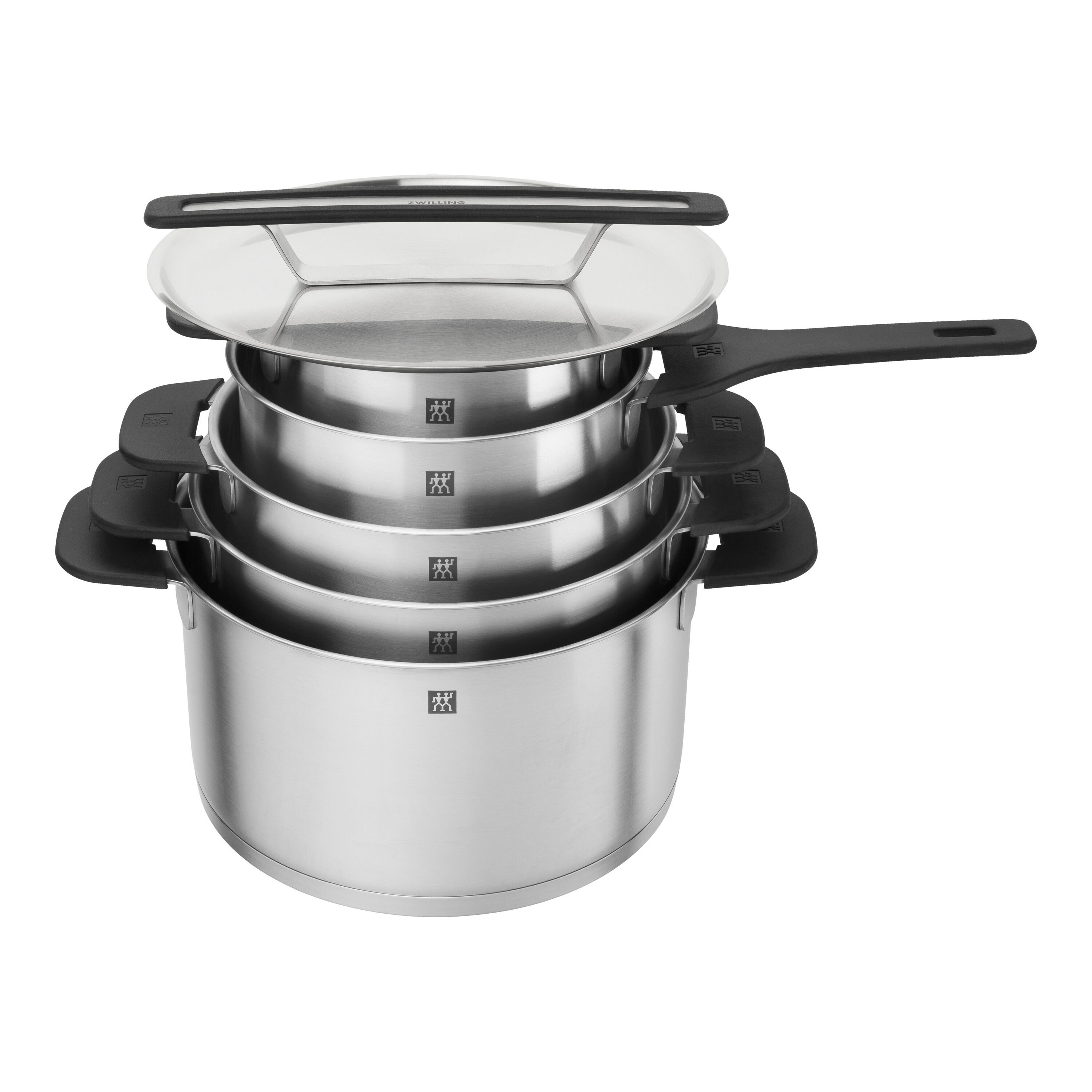Imagen 2 de Batería de cocina 5 piezas More Zwilling - Plata Plata