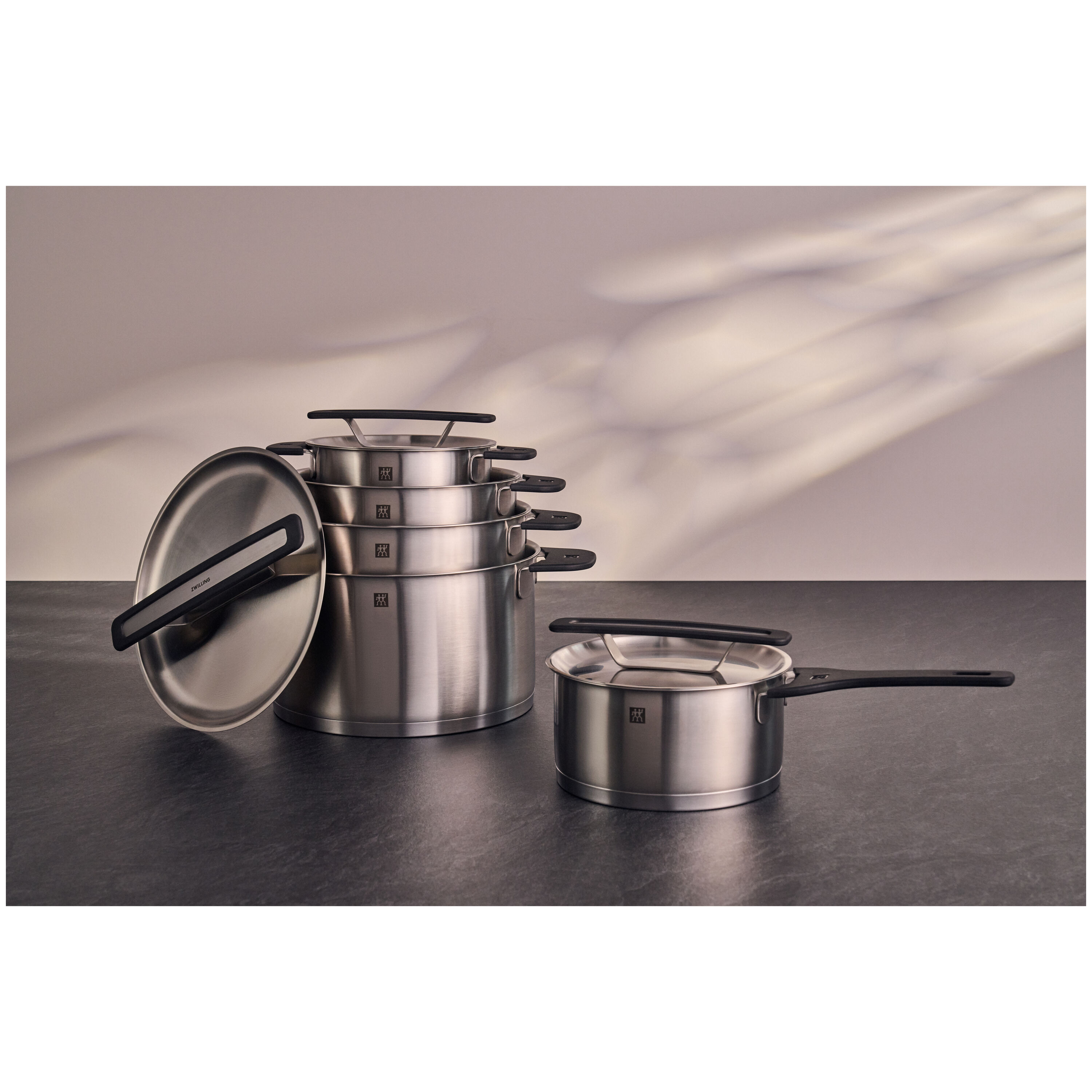 Imagen 4 de Batería de cocina 5 piezas More Zwilling - Plata Plata
