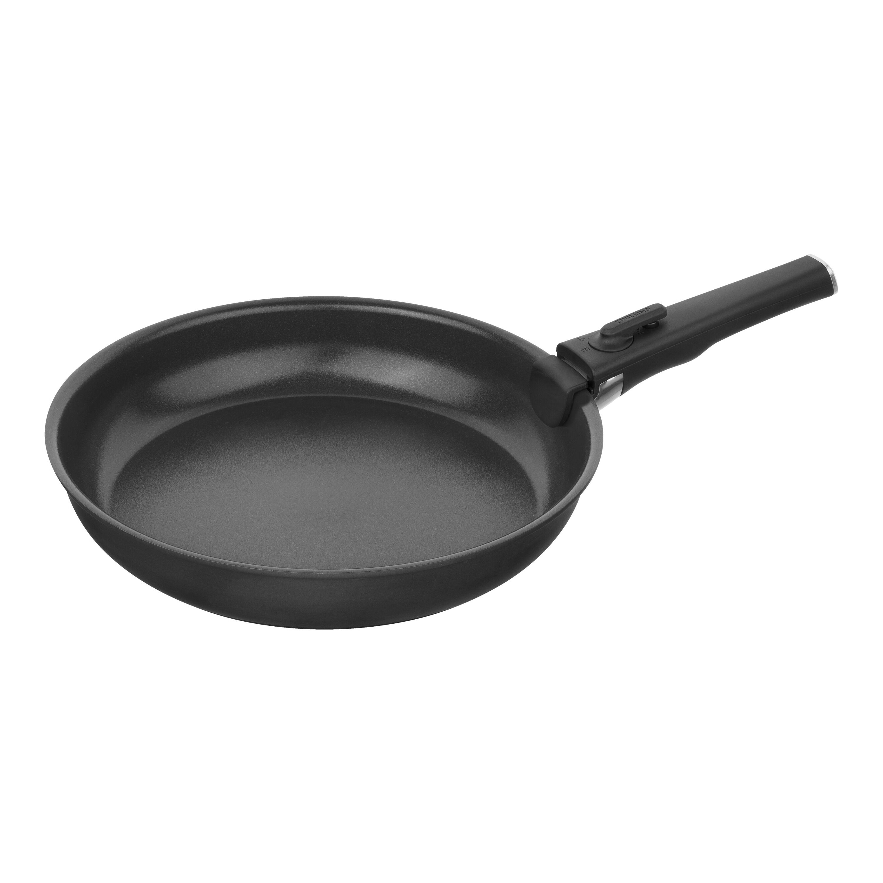 Imagen 2 de Set de 3 sartenes aluminio + mango extraíble Unlock Zwilling - Negro Negro
