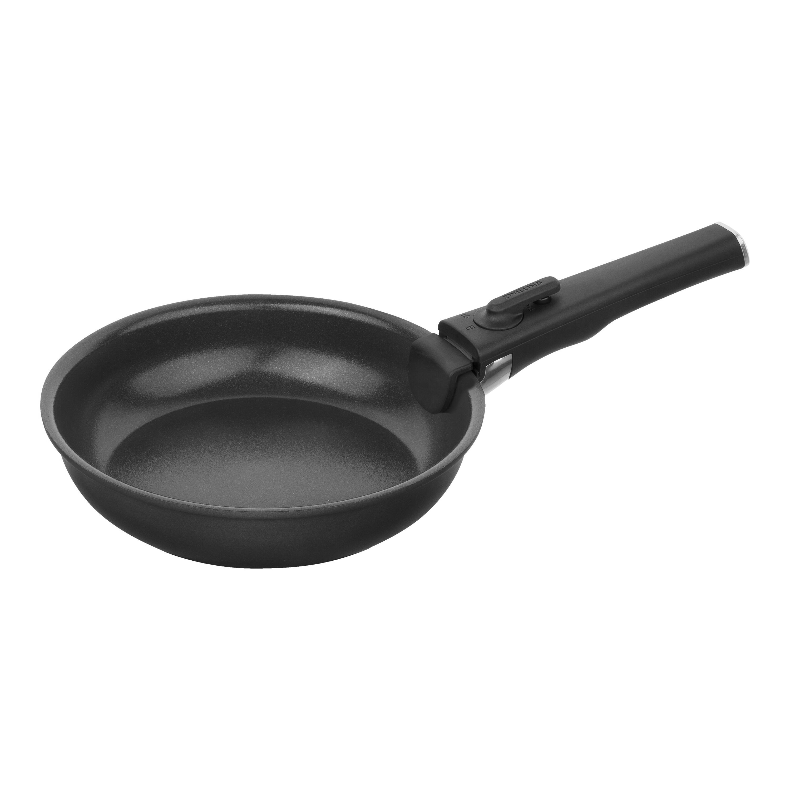 Imagen 3 de Set de 3 sartenes aluminio + mango extraíble Unlock Zwilling - Negro Negro