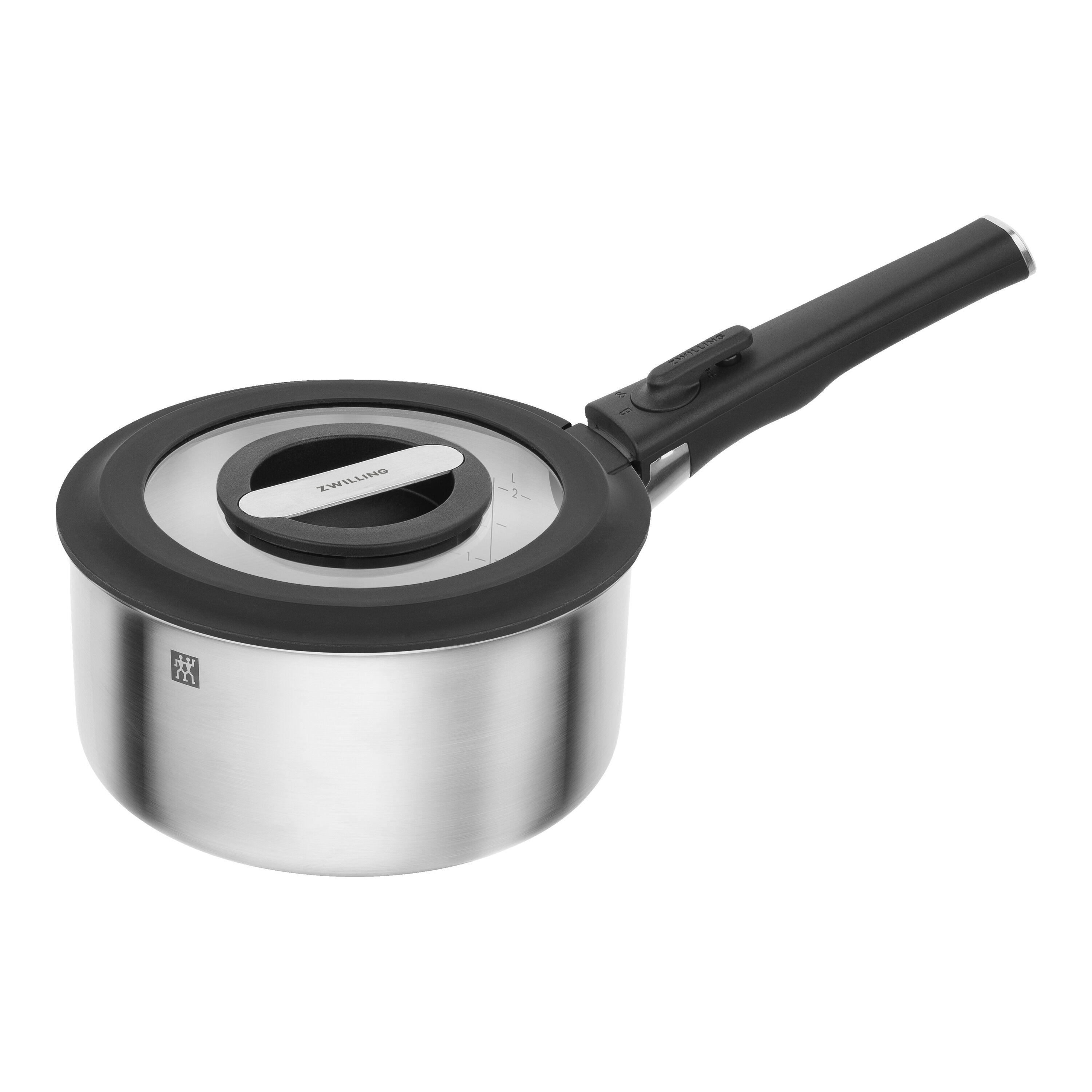 Batería de cocina de 5 piezas de acero inoxidable 18/10 Unlock Zwilling - Plata Plata-3