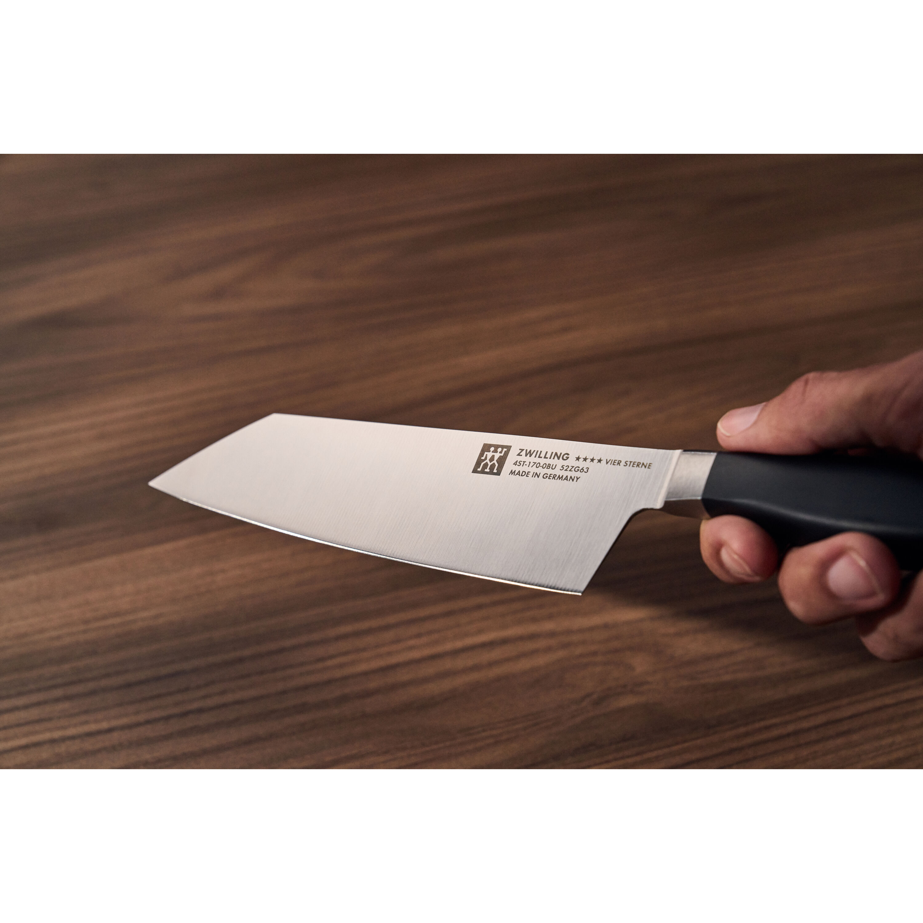 Cuchillo de chef Vier Sterne Bunka Zwilling - Negro 16 cm Negro-3