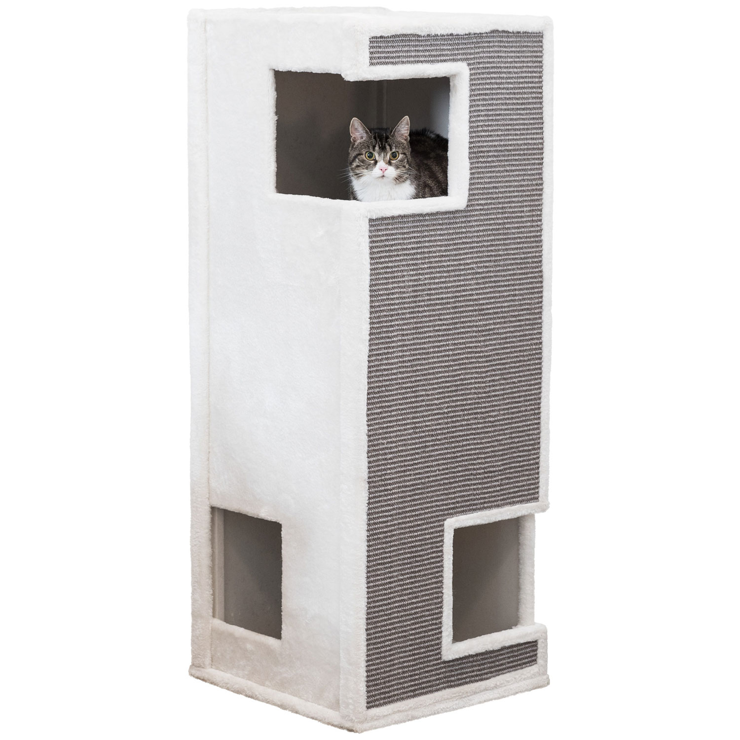Imagen 0 de Rascador Trixie para gatos Gerardo en sisal y felpa