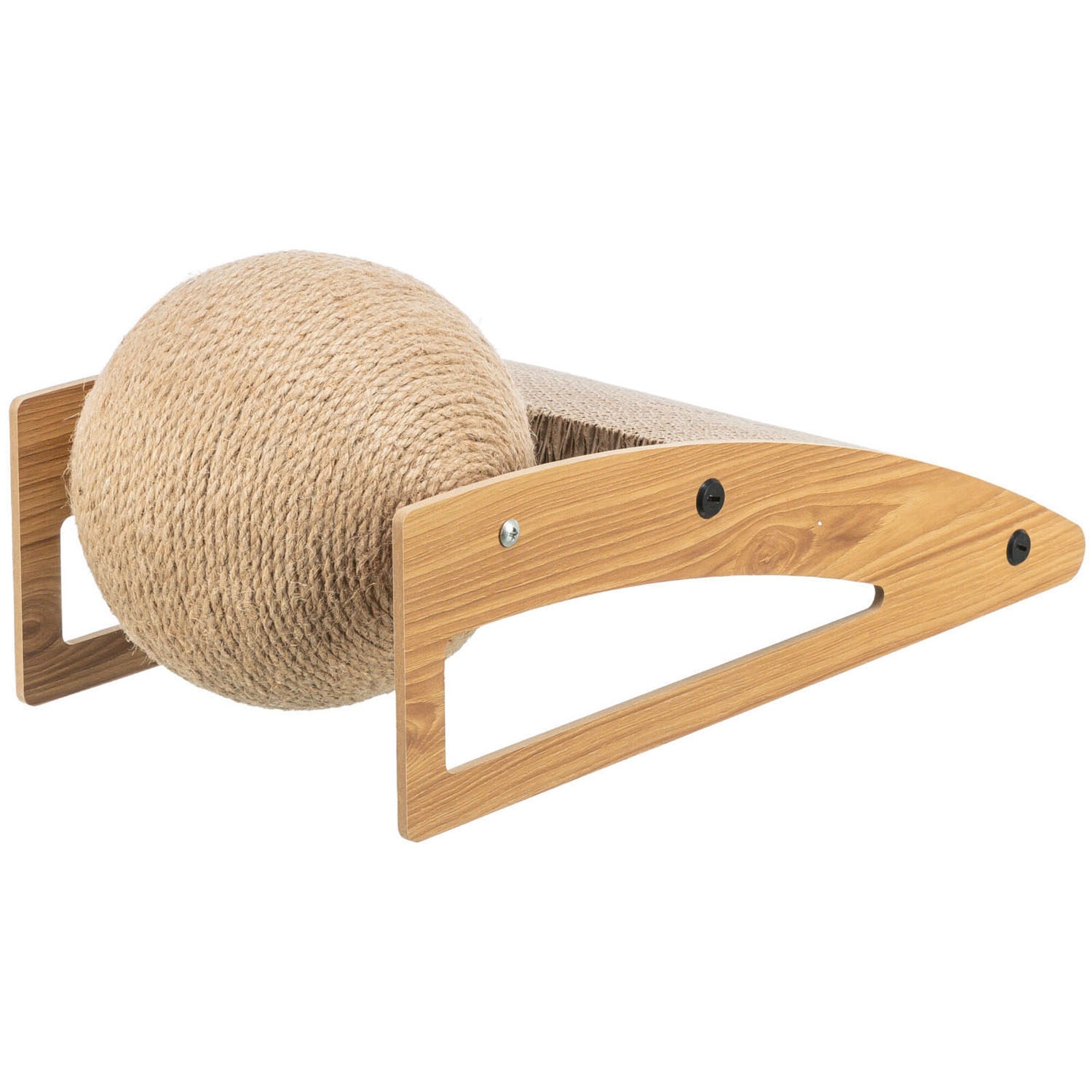 Rampa Rascadora con pelota, 40 × 17 × 20 cm 2