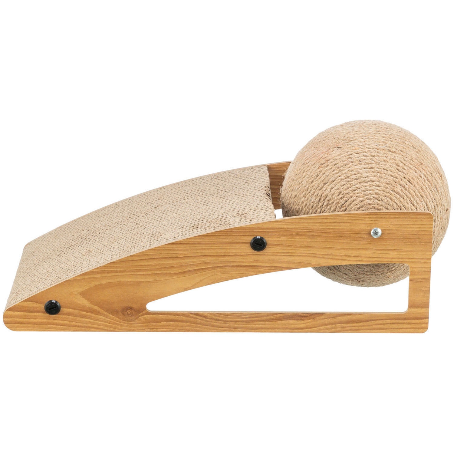 Rampa Rascadora con pelota, 40 × 17 × 20 cm 3