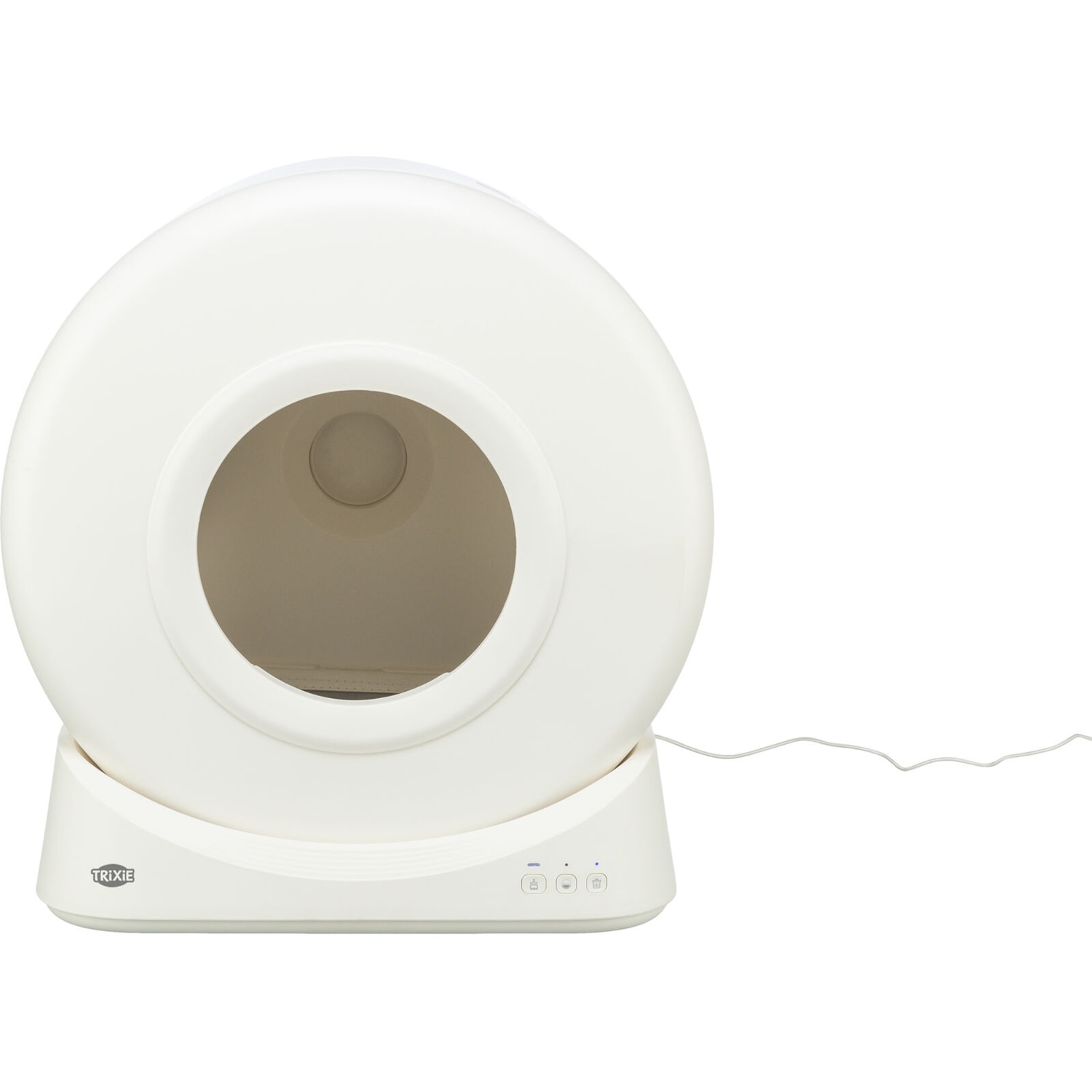 Arenero inteligente para gatos, 51 × 56 × 54 cm, blanco 2