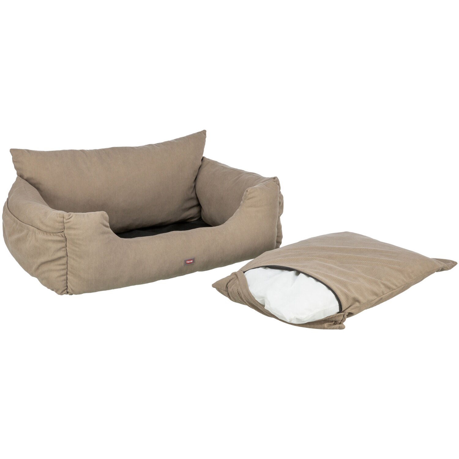 Asiento para Coche, doble, 80 × 35 × 60 cm, taupe 5