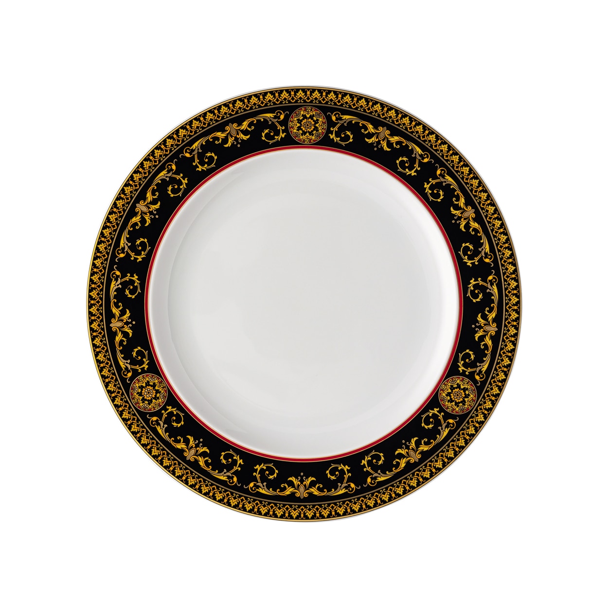 Plato llano Ikarus Versace - Negro Negro-1