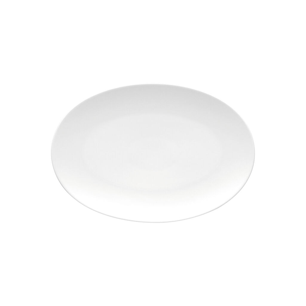 Imagen 1 de Fuente oval Weiss TAC Gropius Rosenthal - Blanco 38 cm Blanco