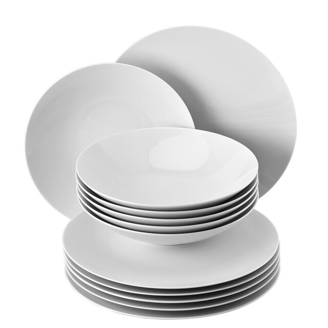 Imagen 0 de Vajilla de 12 piezas Weiss TAC Gropius Rosenthal