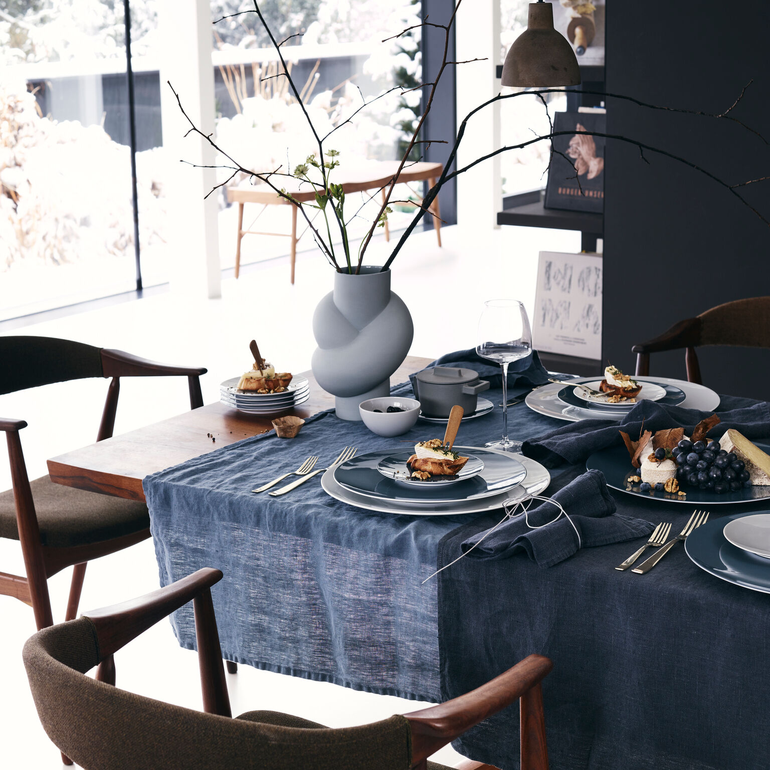 Imagen 3 de Plato para pan Comfort Blue TAC Sensual Rosenthal - Azul Azul