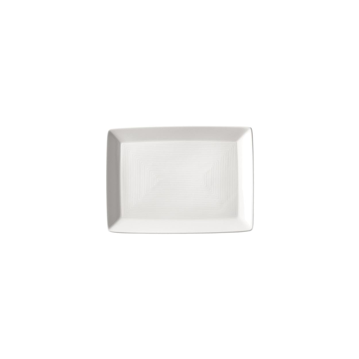 Imagen 1 de Fuente rectangular Trend Weiss Weiss Thomas - Blanco 18  cm Blanco