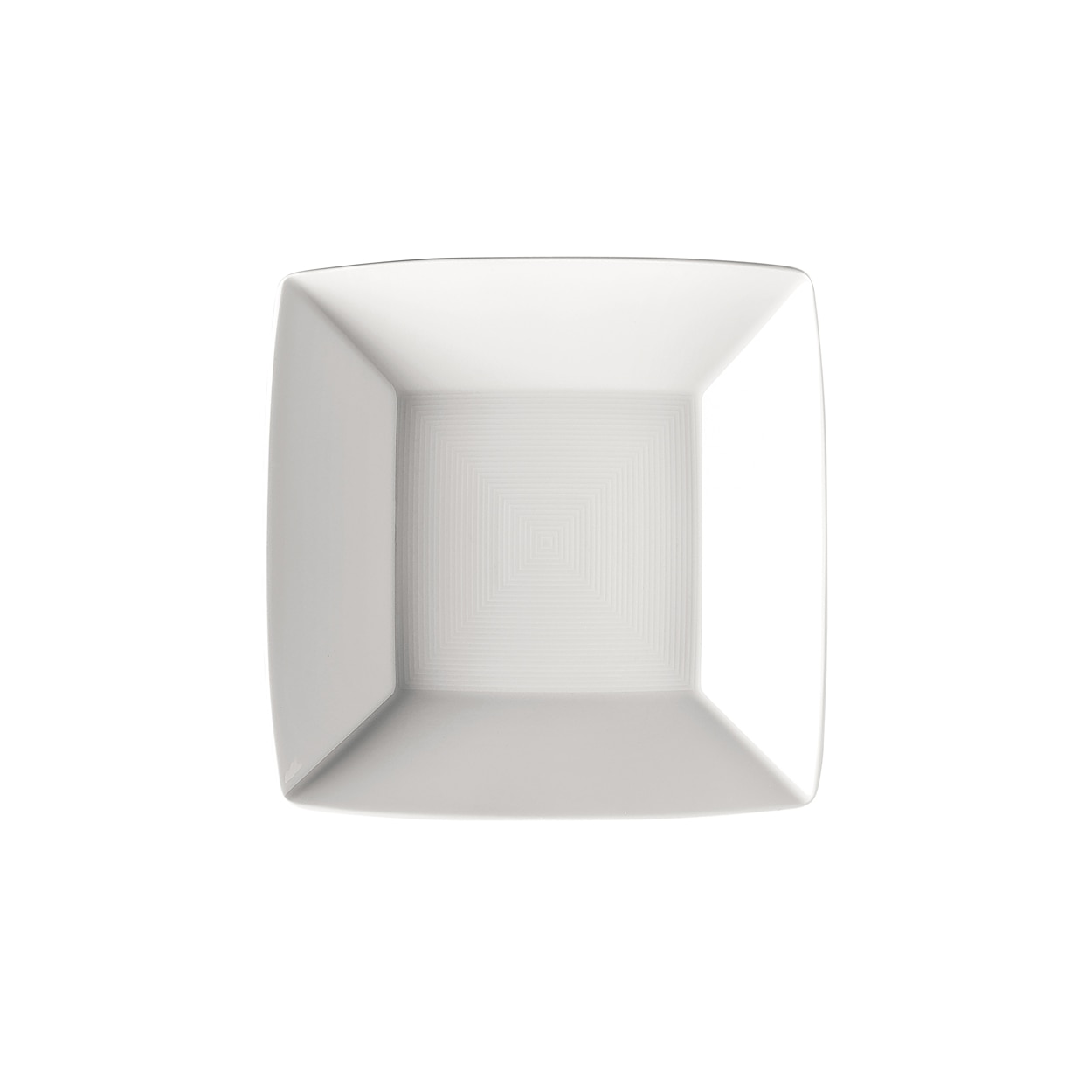 Imagen 1 de Fuente cuadrada honda Loft Thomas - Blanco Blanco