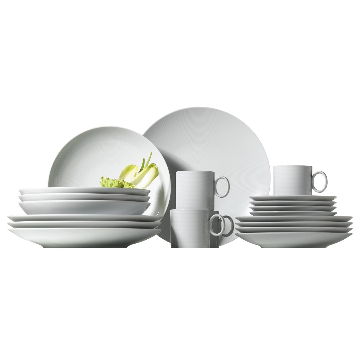 Vajilla de 20 piezas Loft Weiss Thomas - Blanco Blanco-1