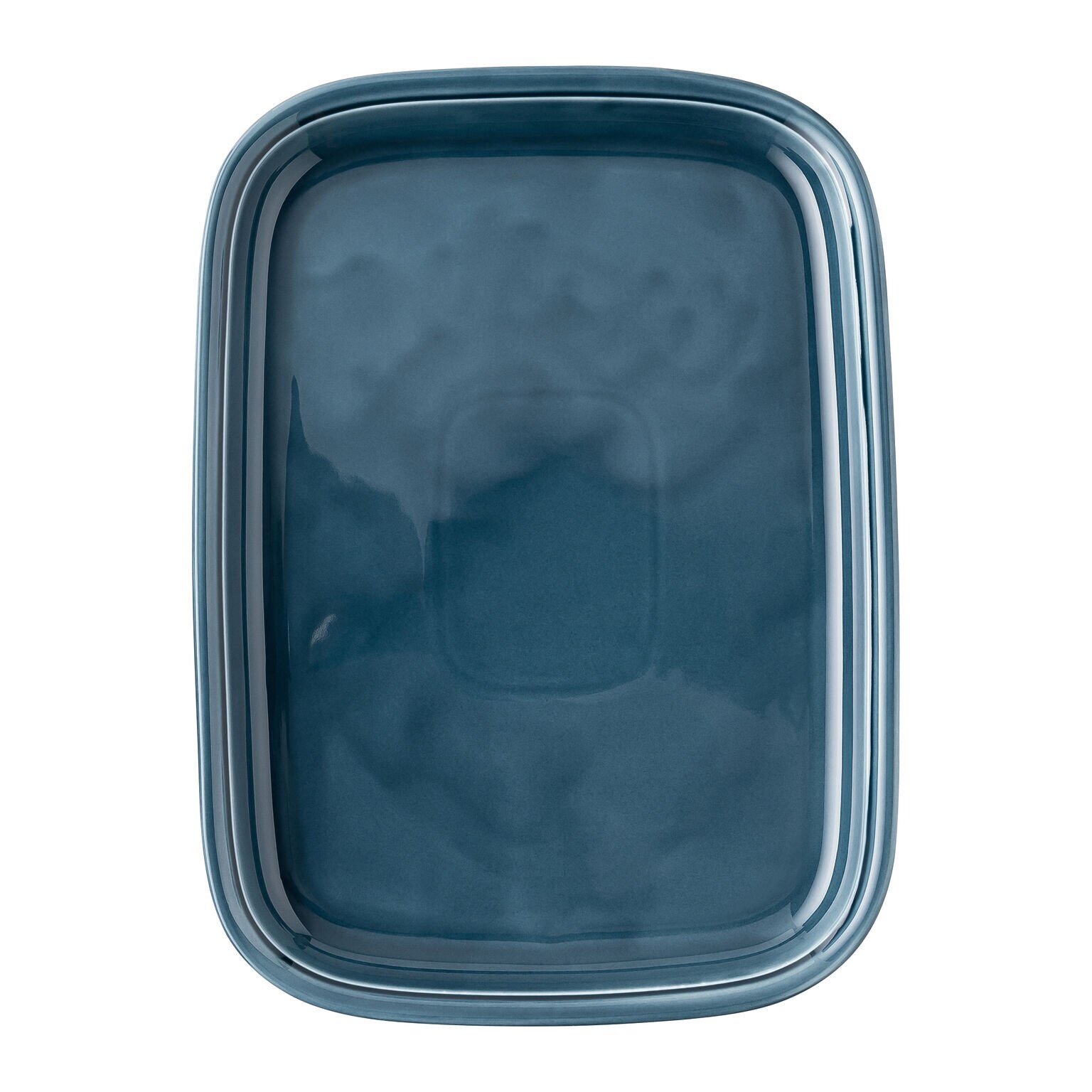 Imagen 2 de Fuente rectangular Trend Thomas - Azul 33 cm Azul