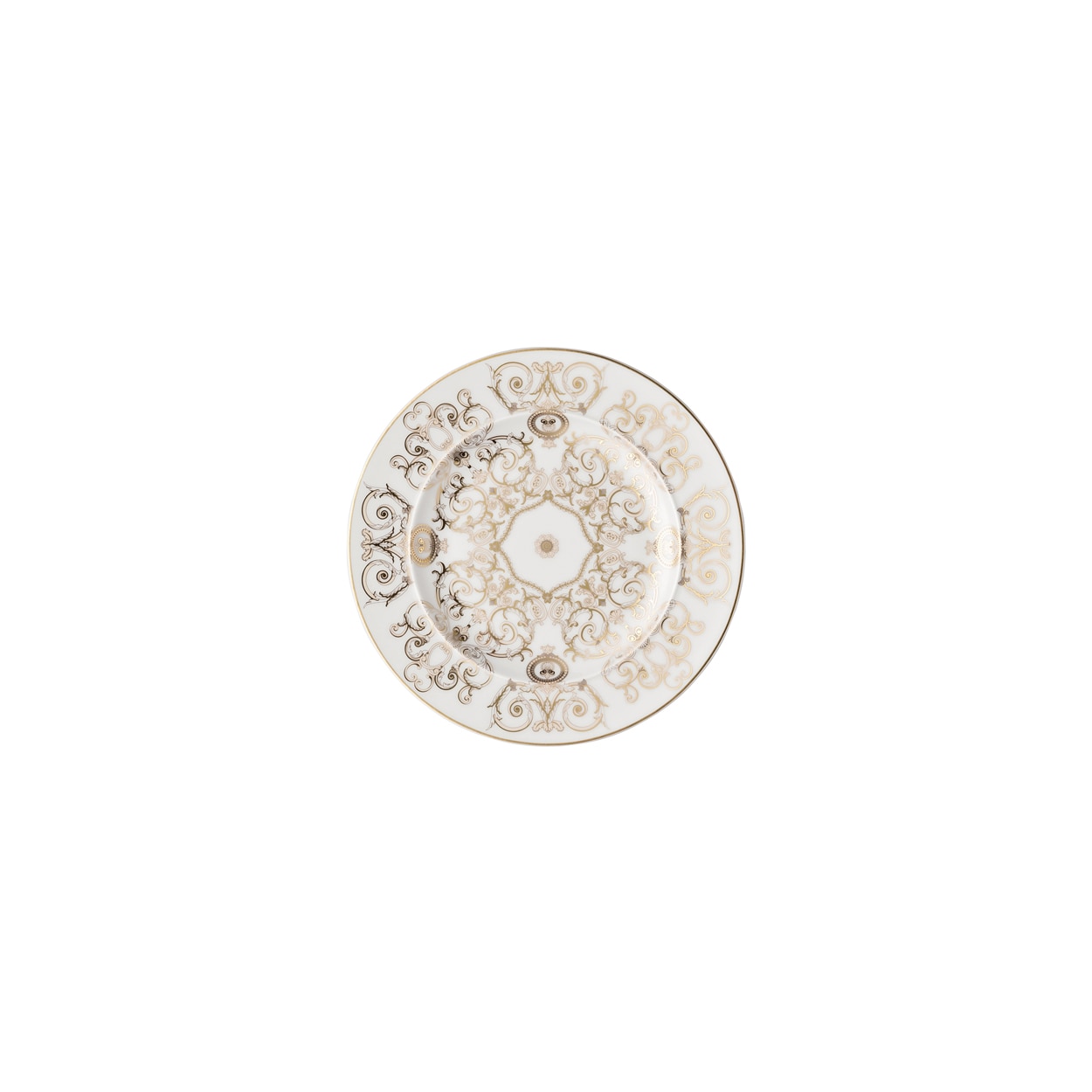 Imagen 1 de Plato para pan Medusa Gala Versace - Blanco Blanco