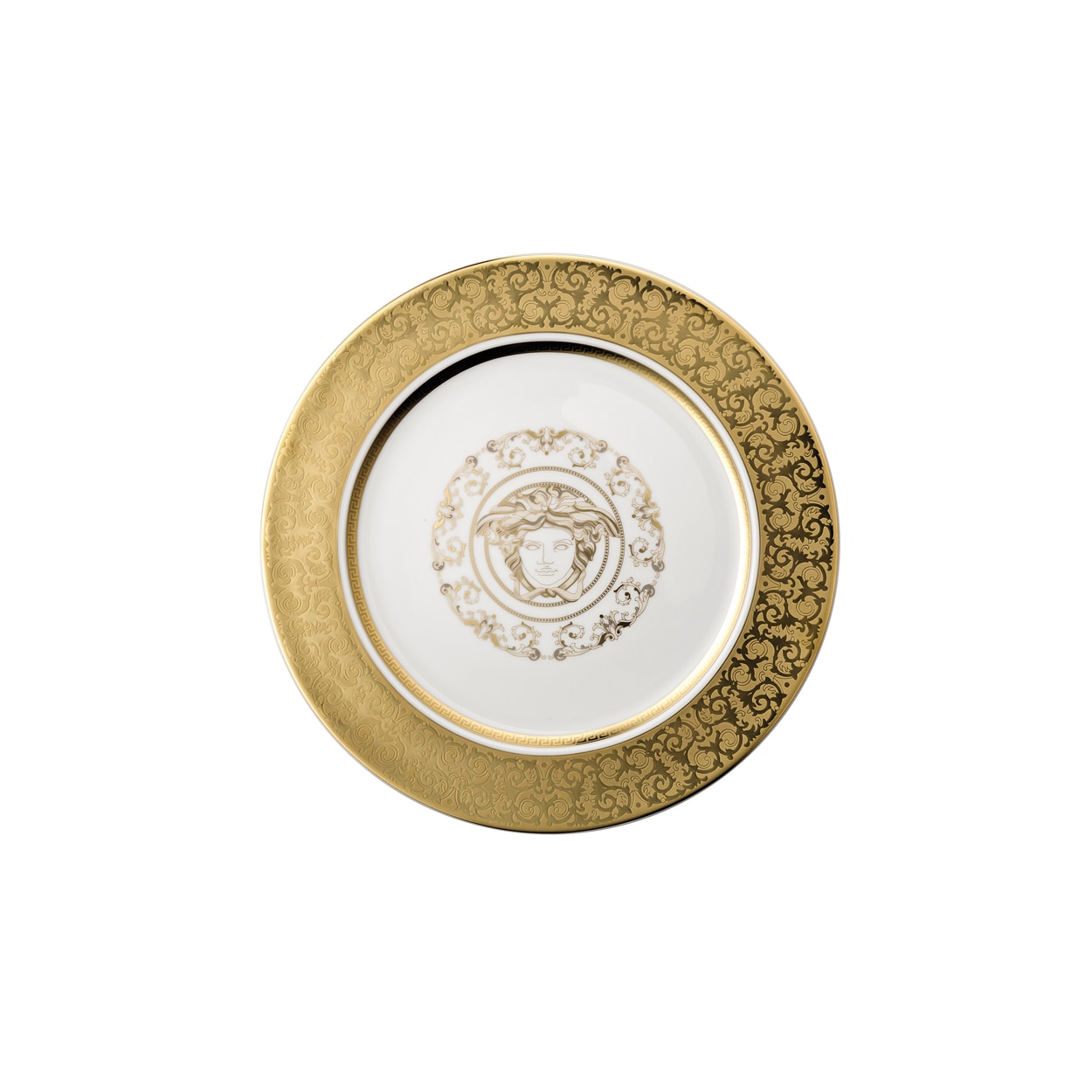 Imagen 1 de Plato de presentación Medusa Gala Versace - Dorado Dorado