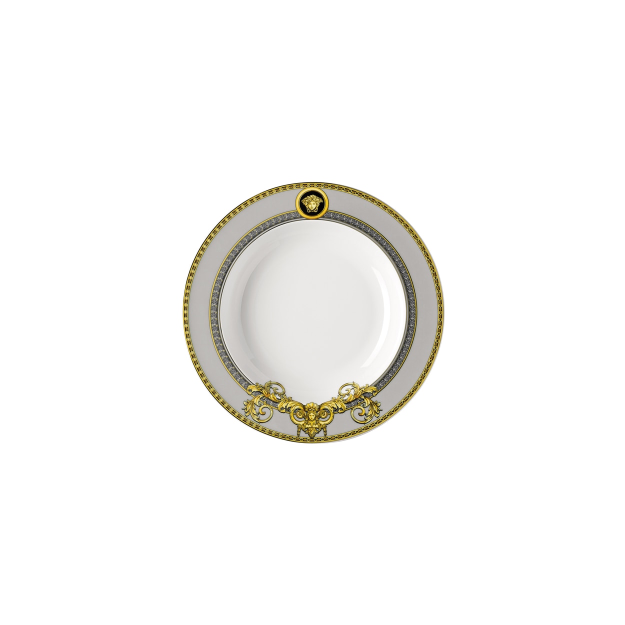 Imagen 1 de Plato hondo Prestige Gala Versace - Gris Gris