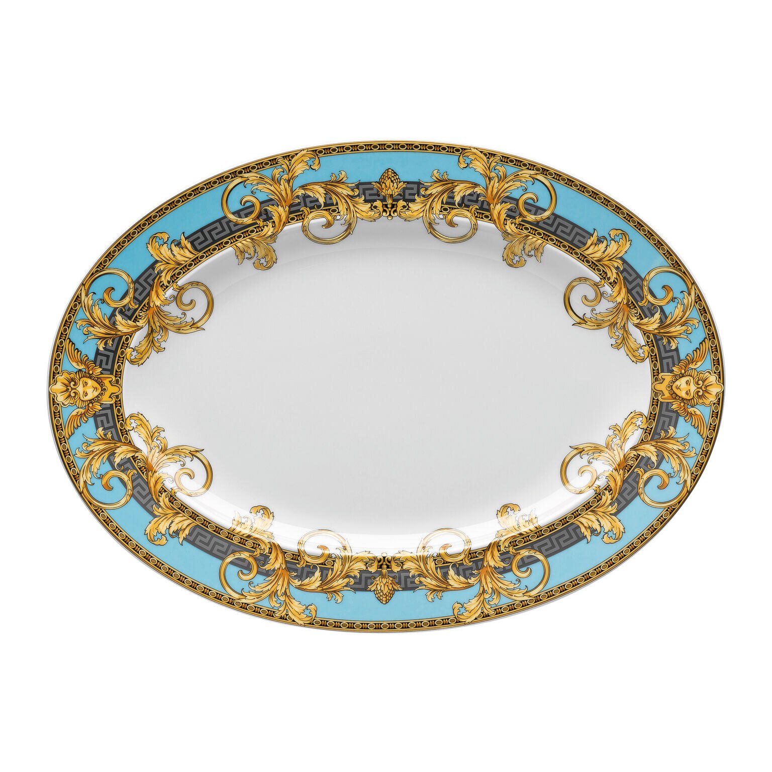 Imagen 1 de Fuente Prestige Gala Versace - Turquesa 34 cm Turquesa