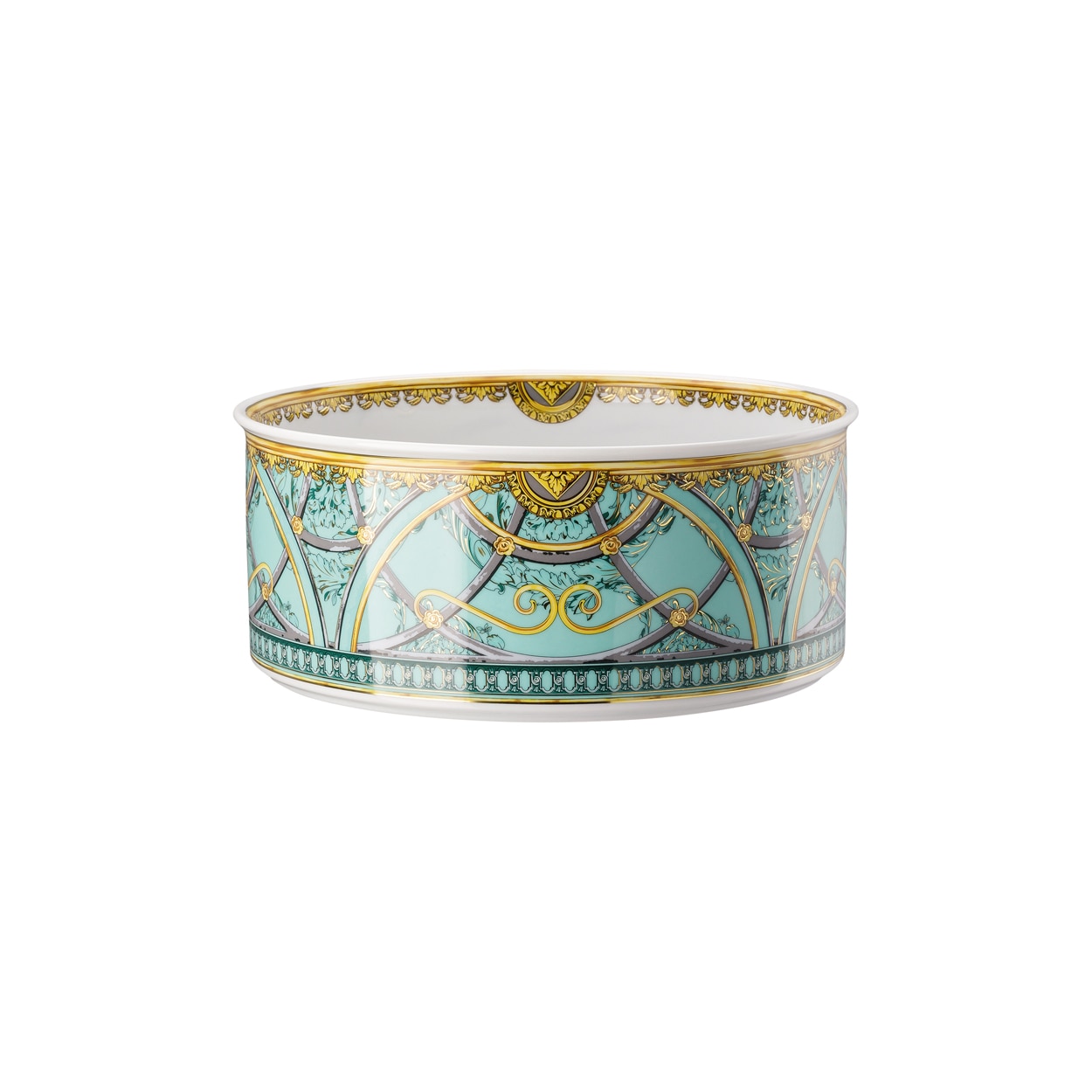 Imagen 1 de Ensaladera Scala Palazzo Versace - Turquesa 22 cm Turquesa