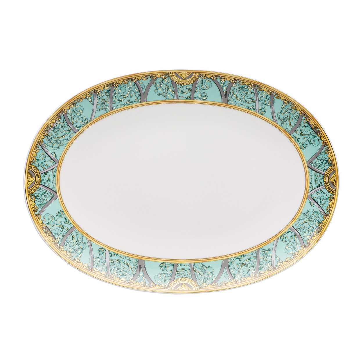 Imagen 1 de Fuente Scala Palazzo Versace - Verde 33 cm Verde
