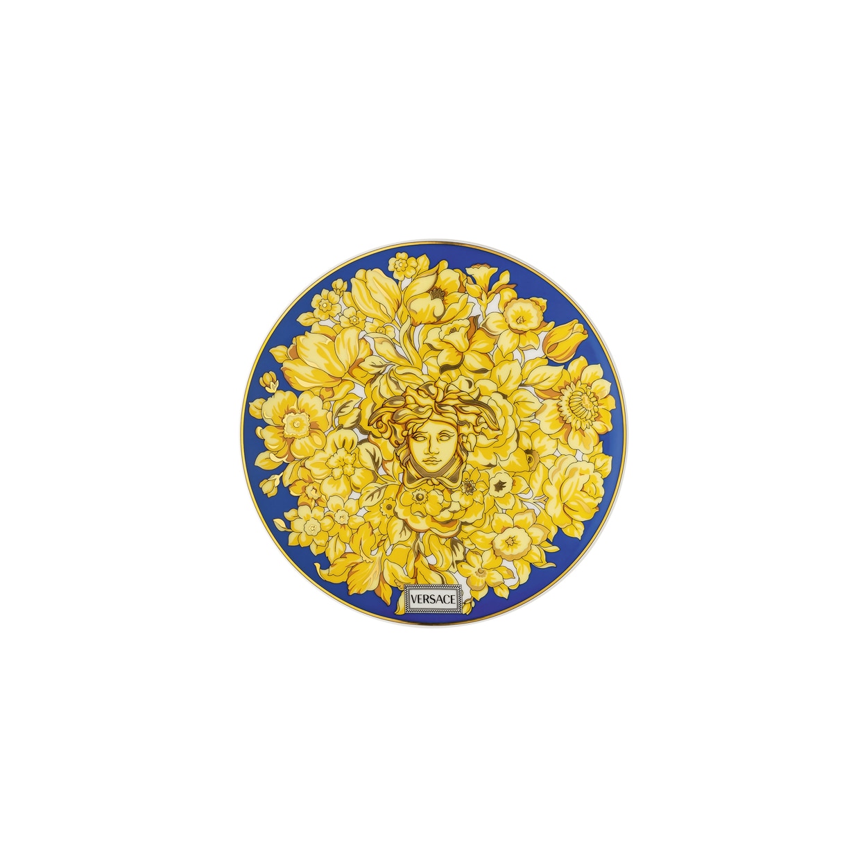 Imagen 1 de Plato para pan Medusa Rhapsody Versace - Azul Azul