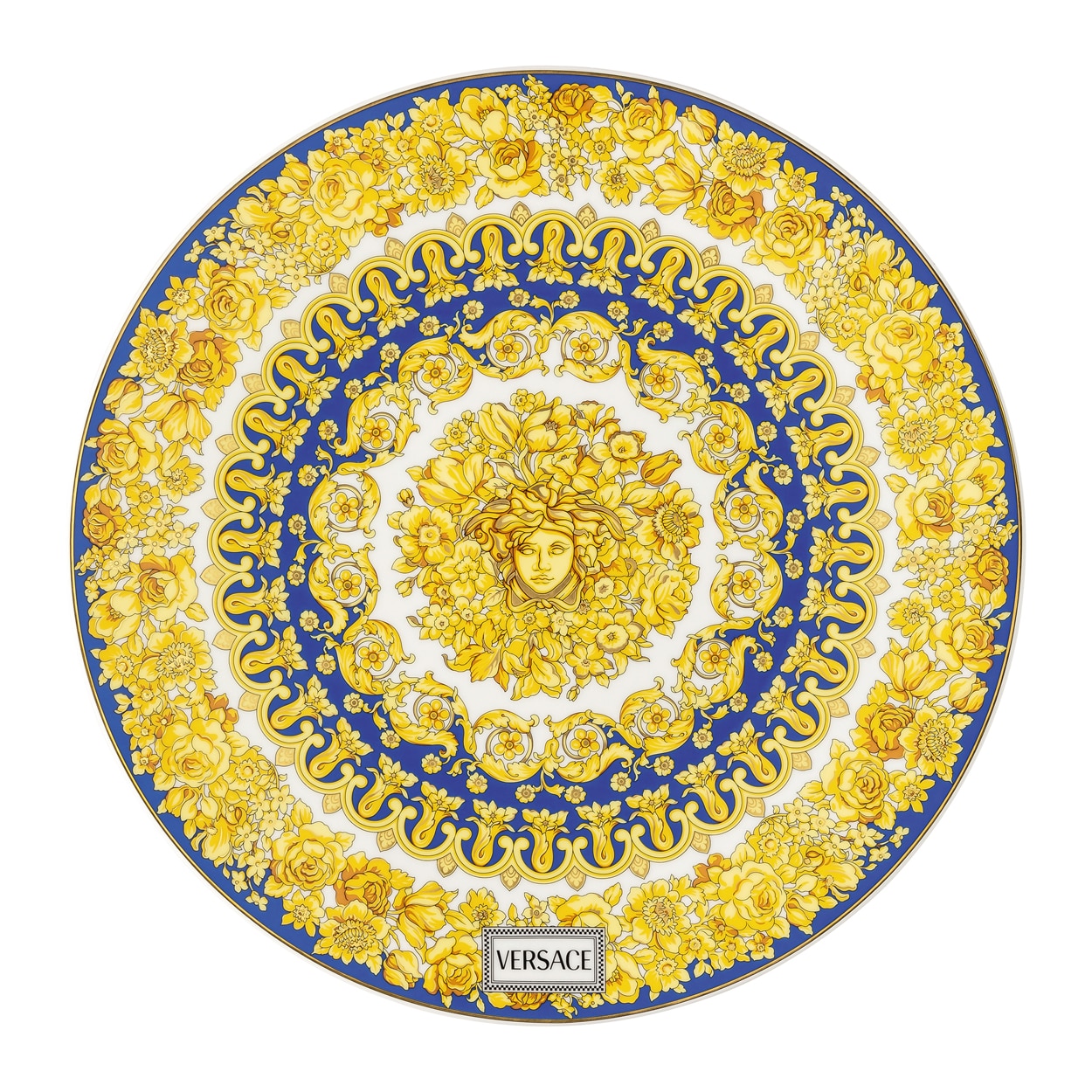 Imagen 1 de Plato de presentación Medusa Rhapsody Versace - Azul Azul