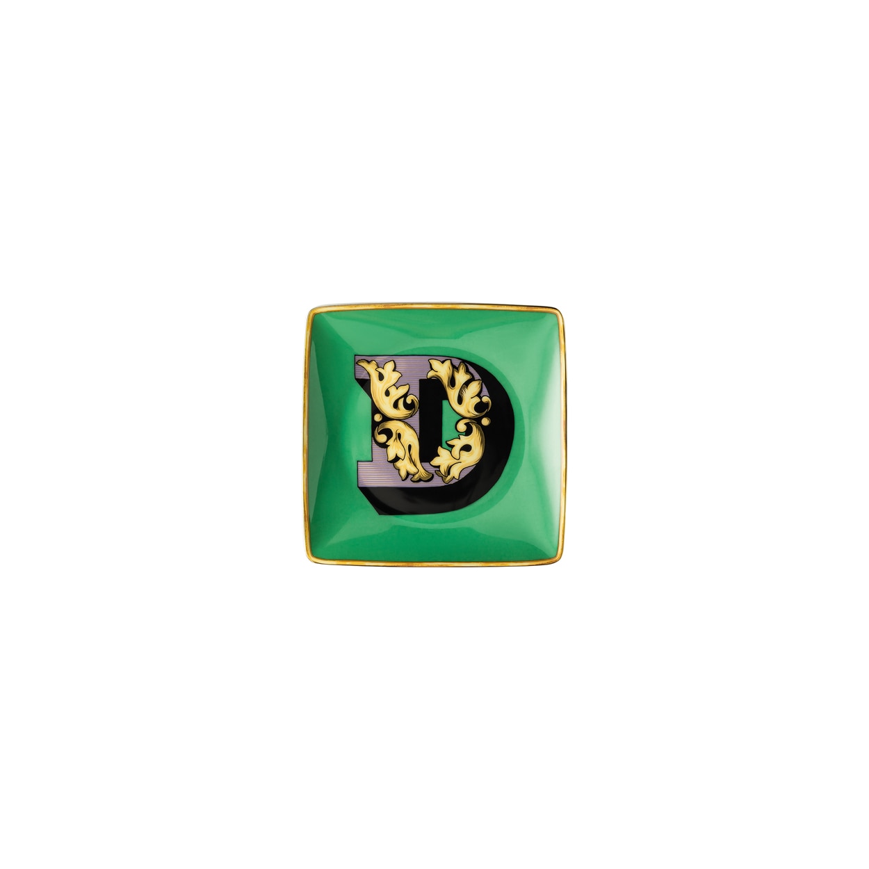 Imagen 1 de Bandeja cuadrada Holiday Alphabet Versace - Verde Verde