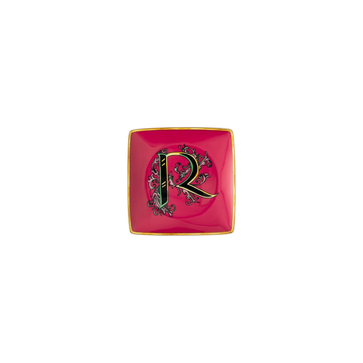 Imagen 1 de Bandeja cuadrada Holiday Alphabet Versace - Rojo Rojo