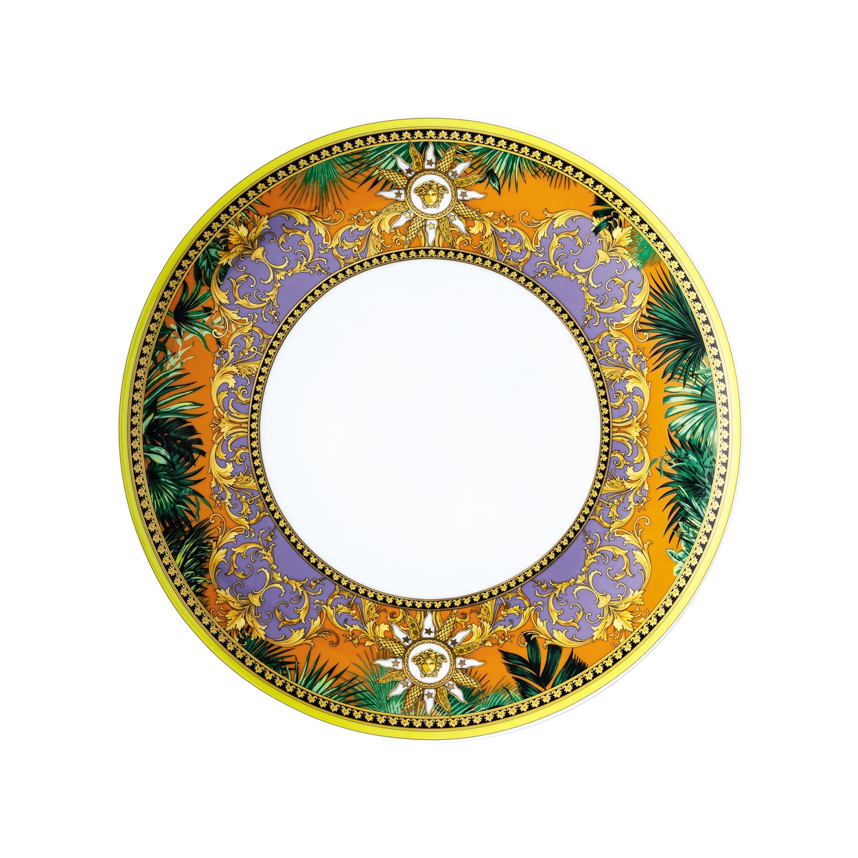 Plato llano Jungle Versace - Naranja Naranja-1