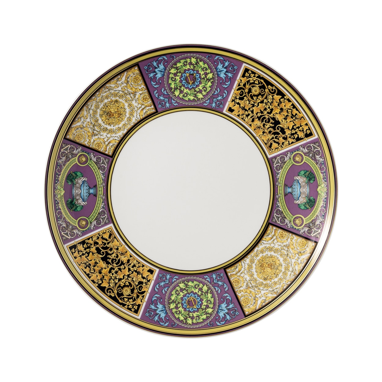 Plato llano Barocco Mosaic Versace - Multicolor Multicolor-1
