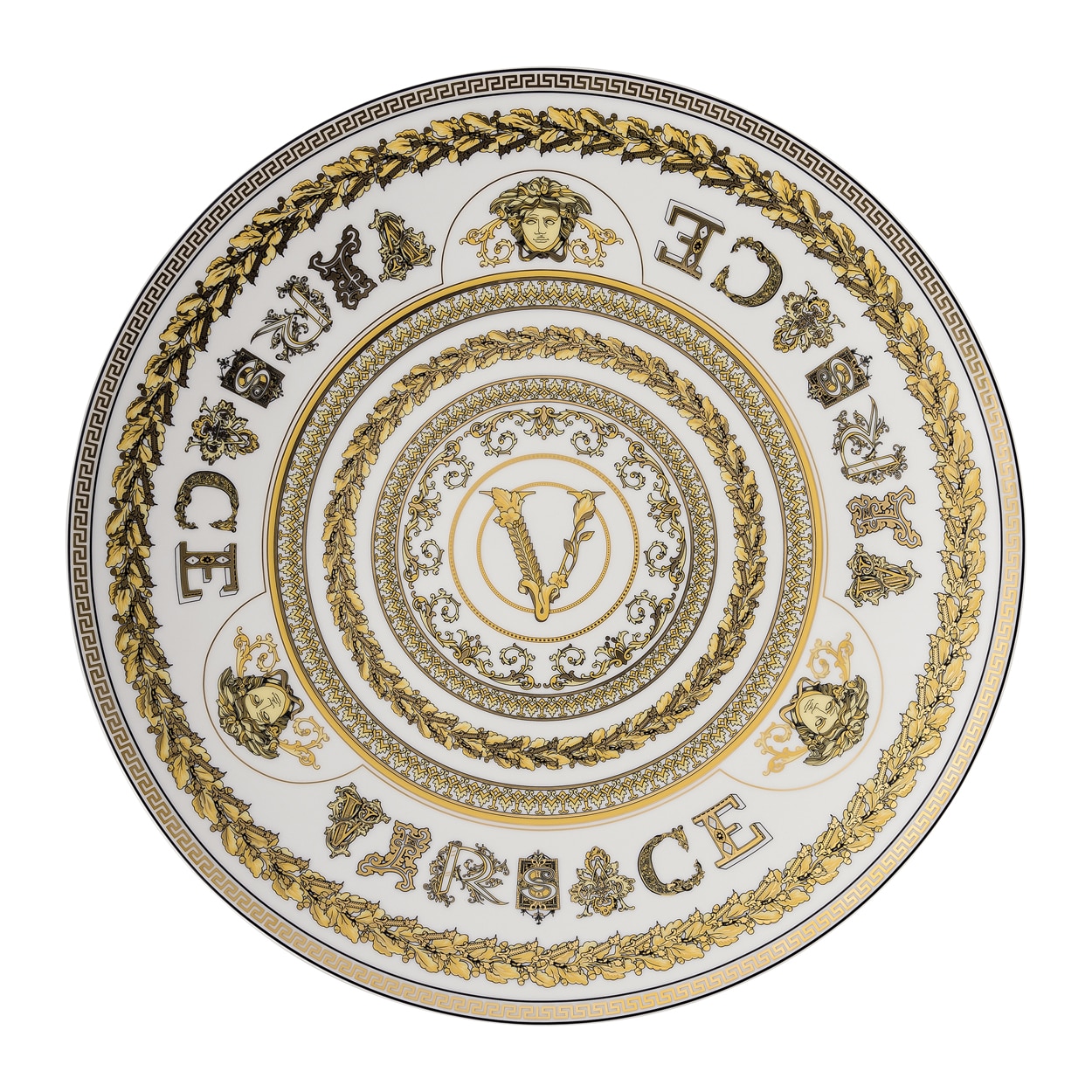 Imagen 1 de Plato de presentación Virtus Gala Versace - Blanco Blanco