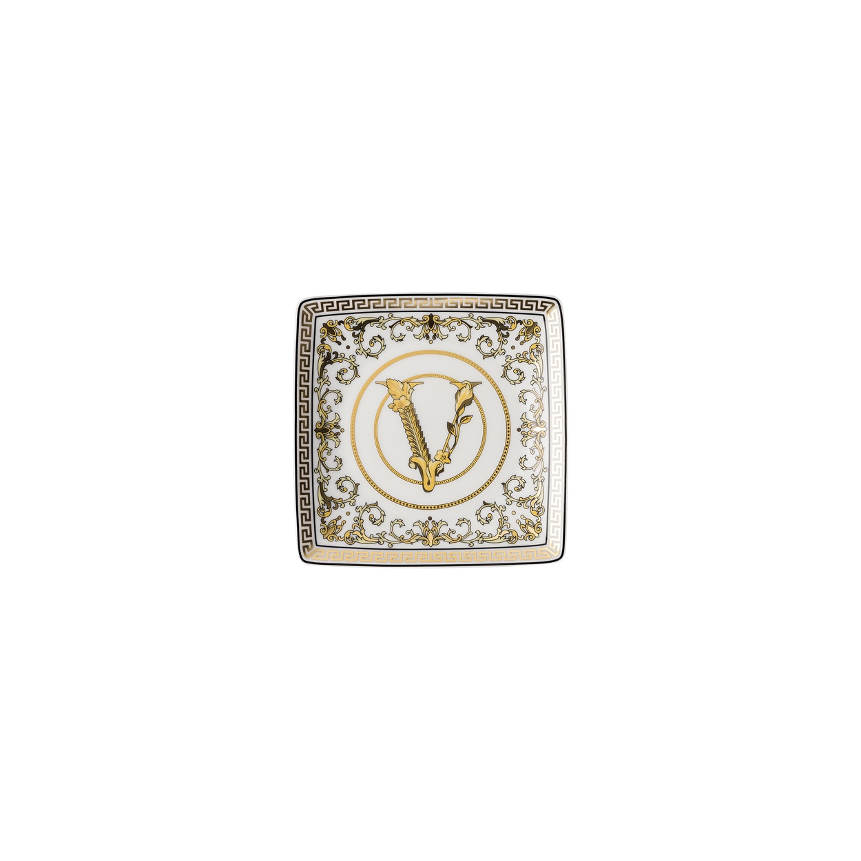 Imagen 1 de Bandeja cuadrada Virtus Versace - Dorado Dorado