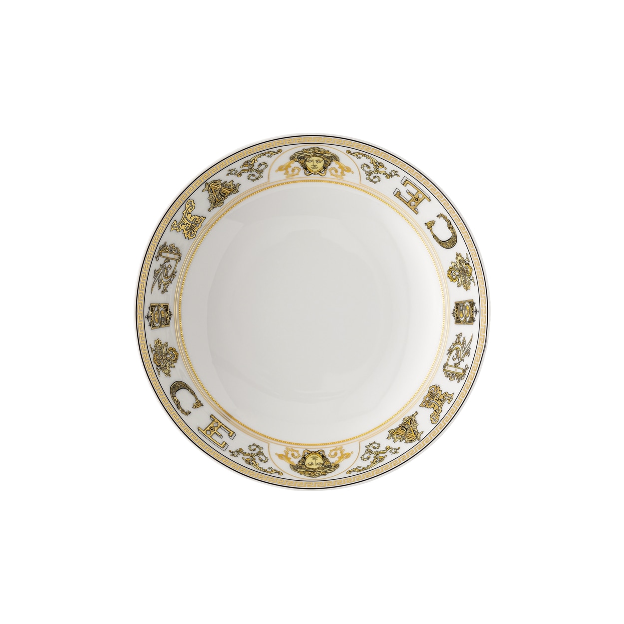 Imagen 1 de Plato hondo Virtus Gala Versace - Negro Negro