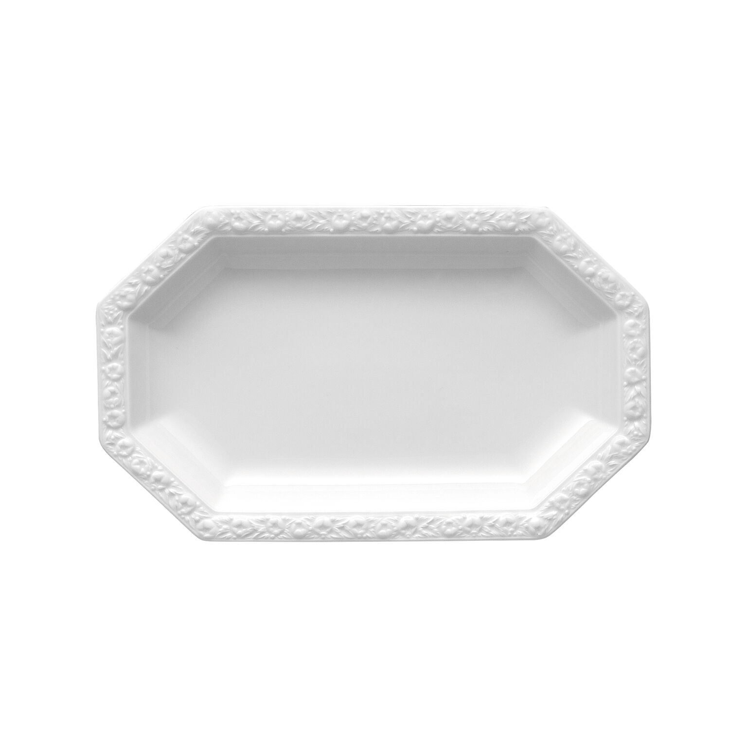Imagen 1 de Fuente rectangular Weiss Maria Rosenthal - Blanco 33 cm Blanco