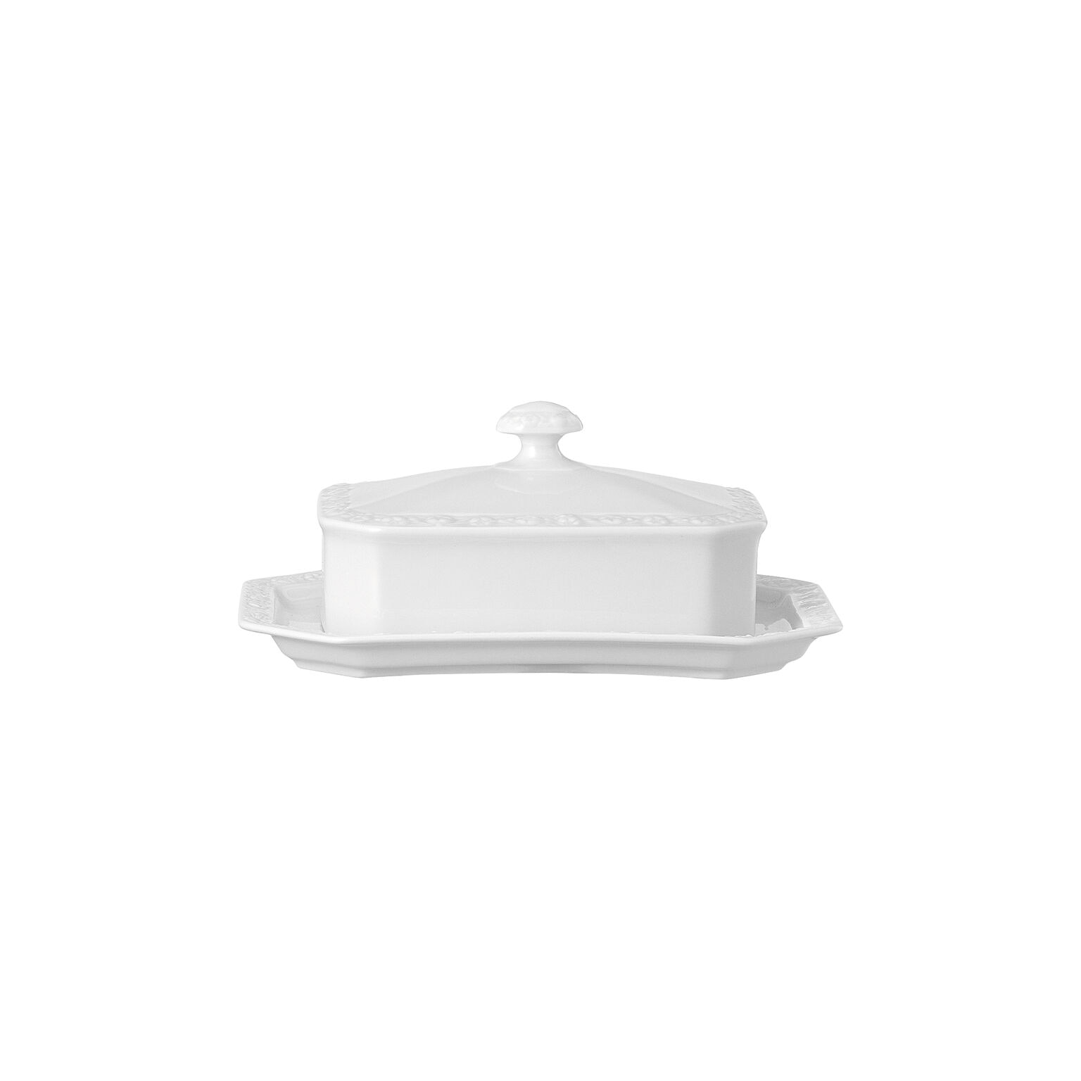 Imagen 1 de Mantequillera Weiss Maria Rosenthal - Blanco 14,5 cm Blanco