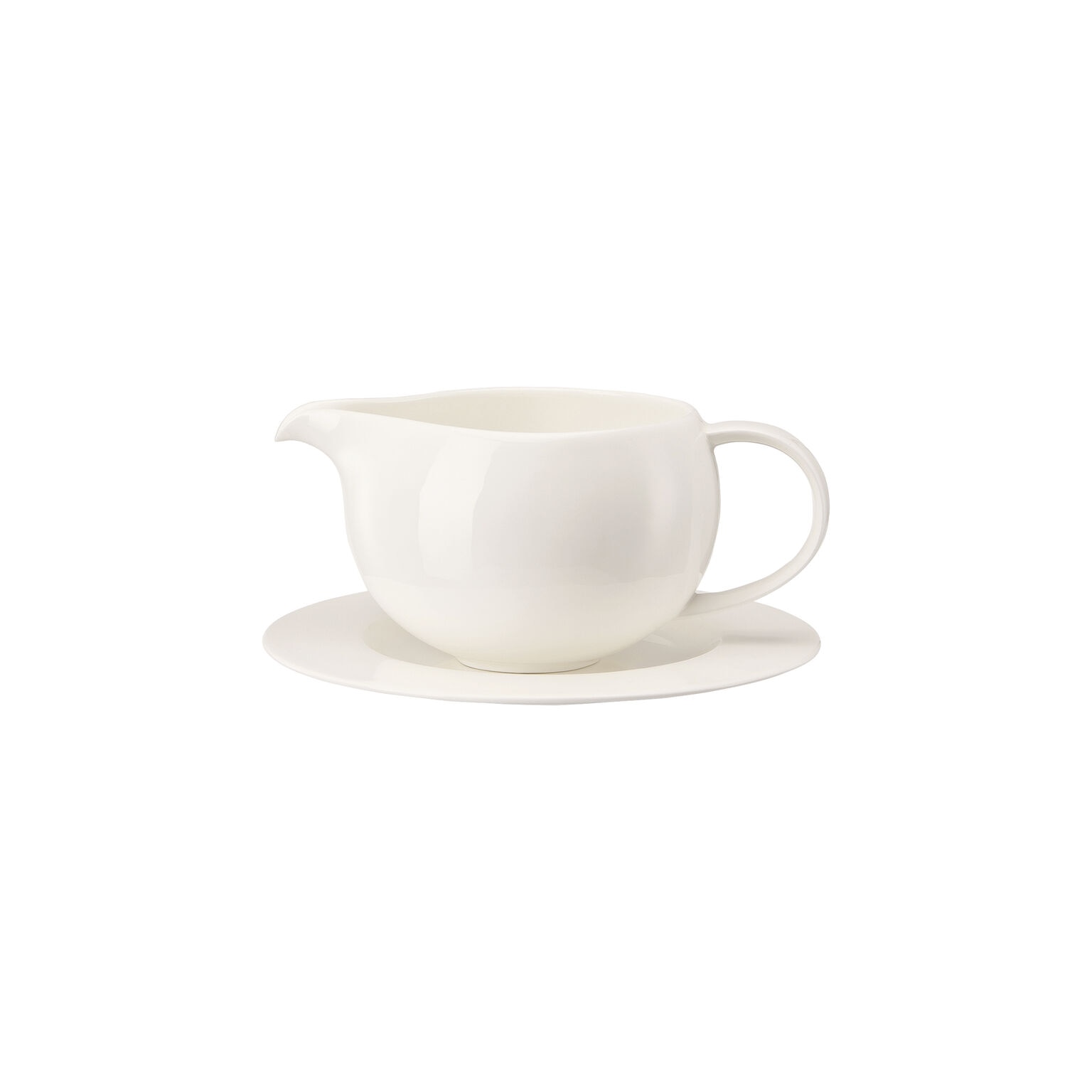Imagen 1 de Salsera con platillo Weiss Brillance Rosenthal - Blanco 19 cm Blanco