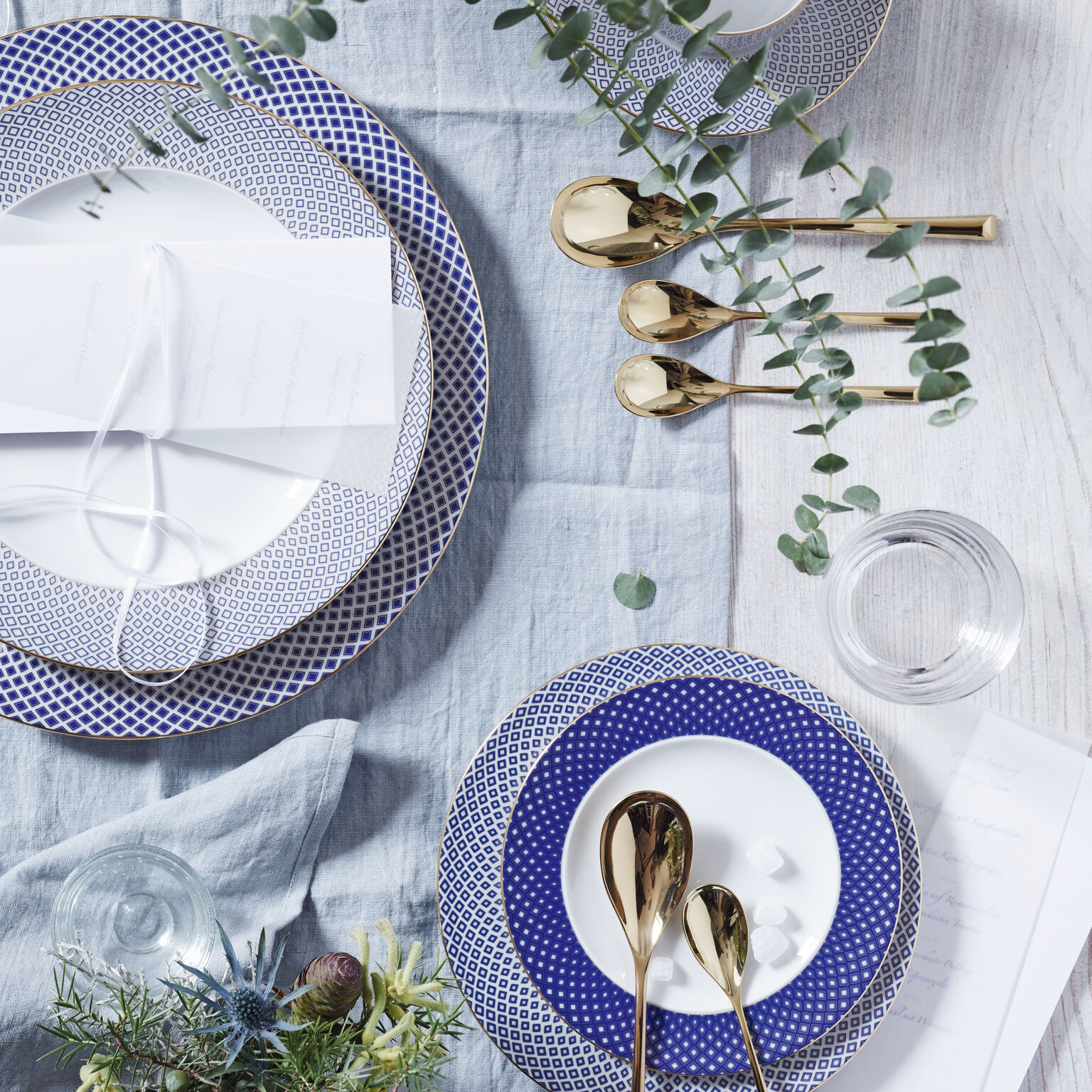 Imagen 2 de Plato para pan Francis Carreau Rosenthal - Azul Azul