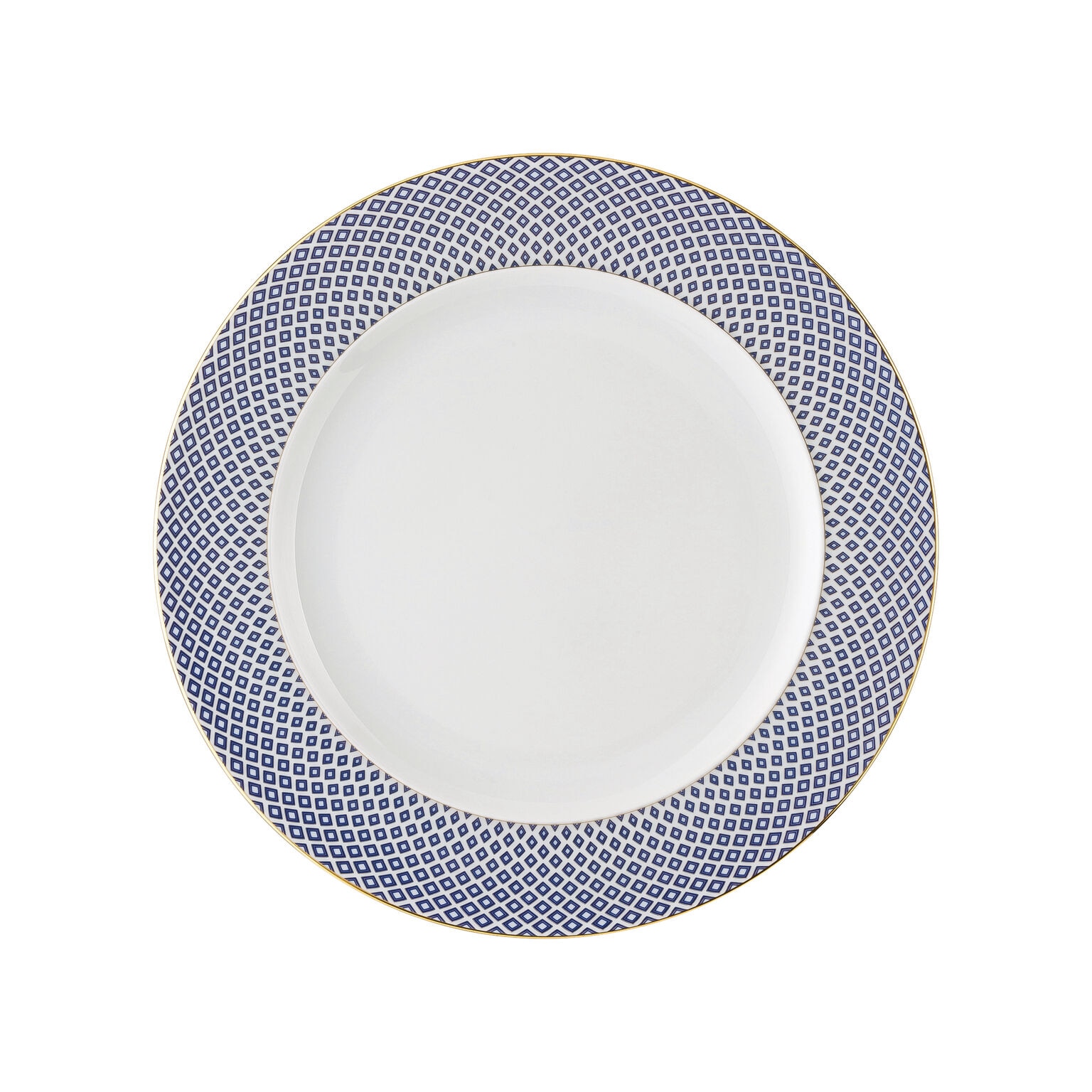 Plato llano Carreau Beige Francis Rosenthal - Azul 27 cm Azul-1