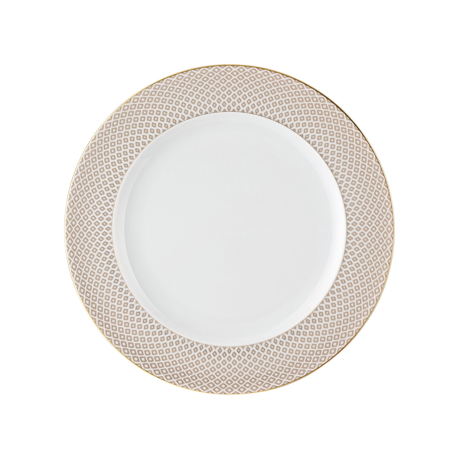 Plato llano Carreau Beige Francis Rosenthal - Beige 27 cm Beige-1