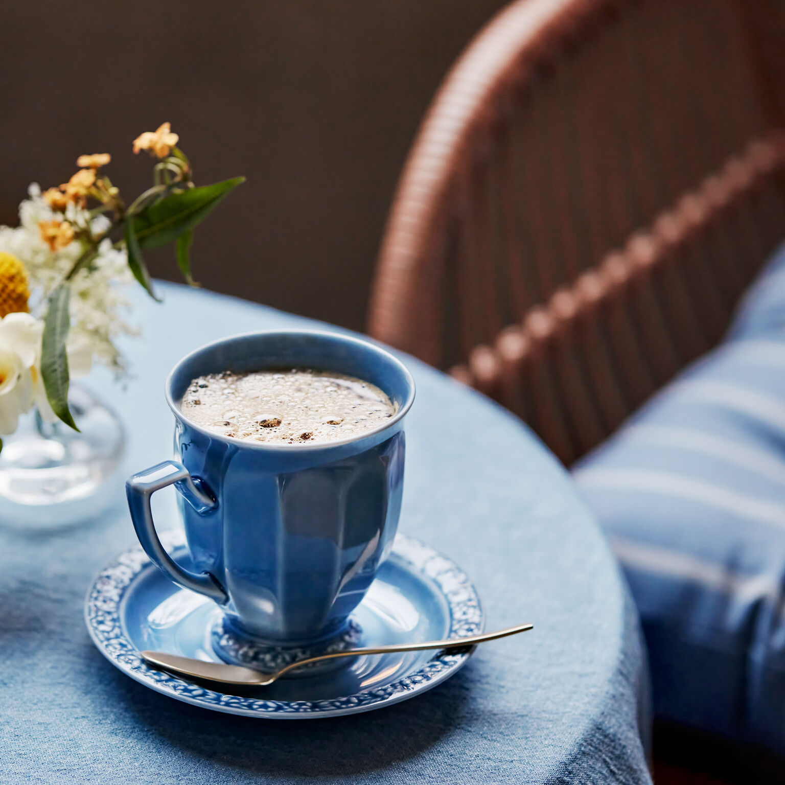 Imagen 2 de Taza mug Dream Blue Maria Rosenthal - Azul 8,3 cm Azul