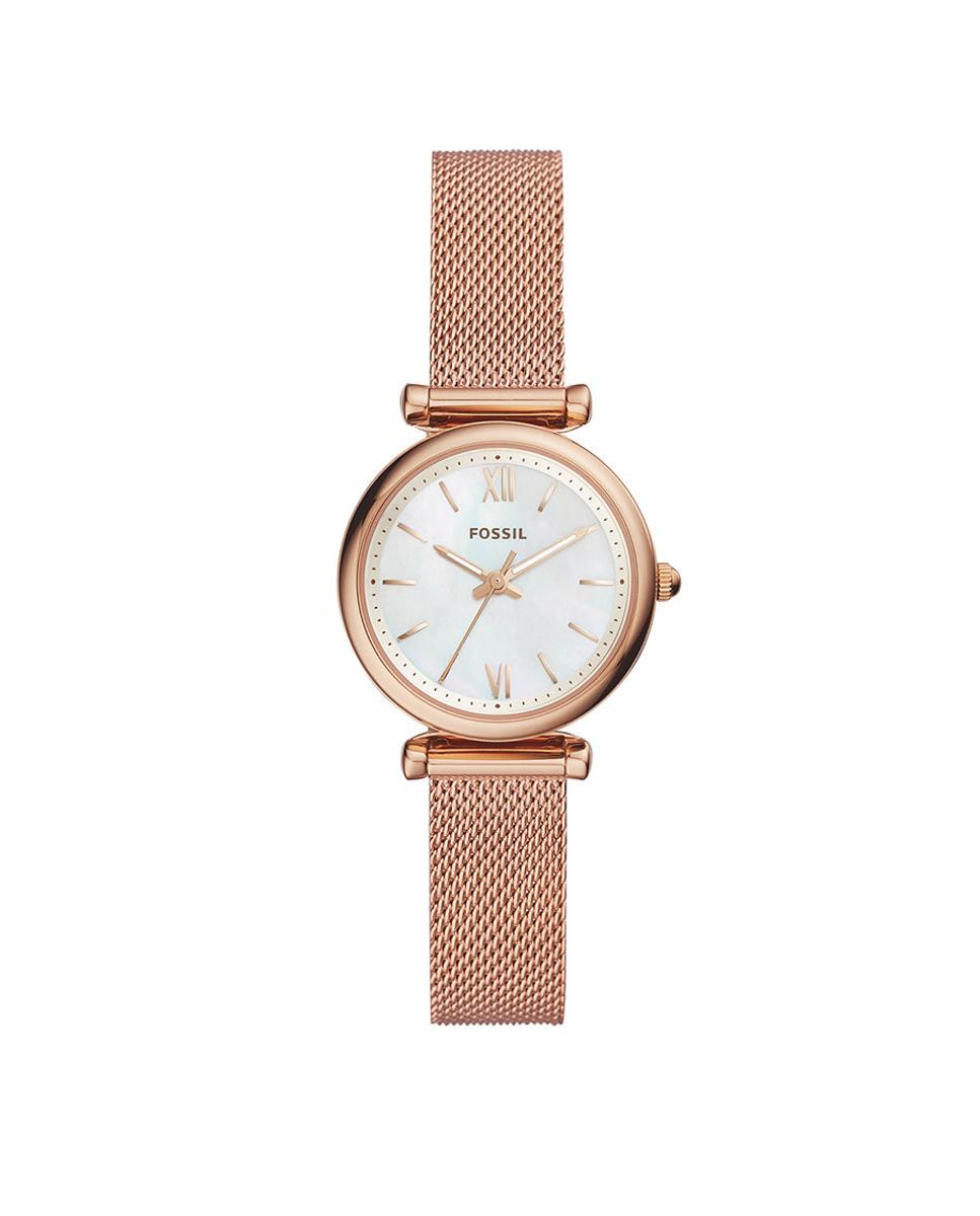 Reloj de mujer carlie mini es4433 de malla de acero - Fossil - Rosa Rosa-1