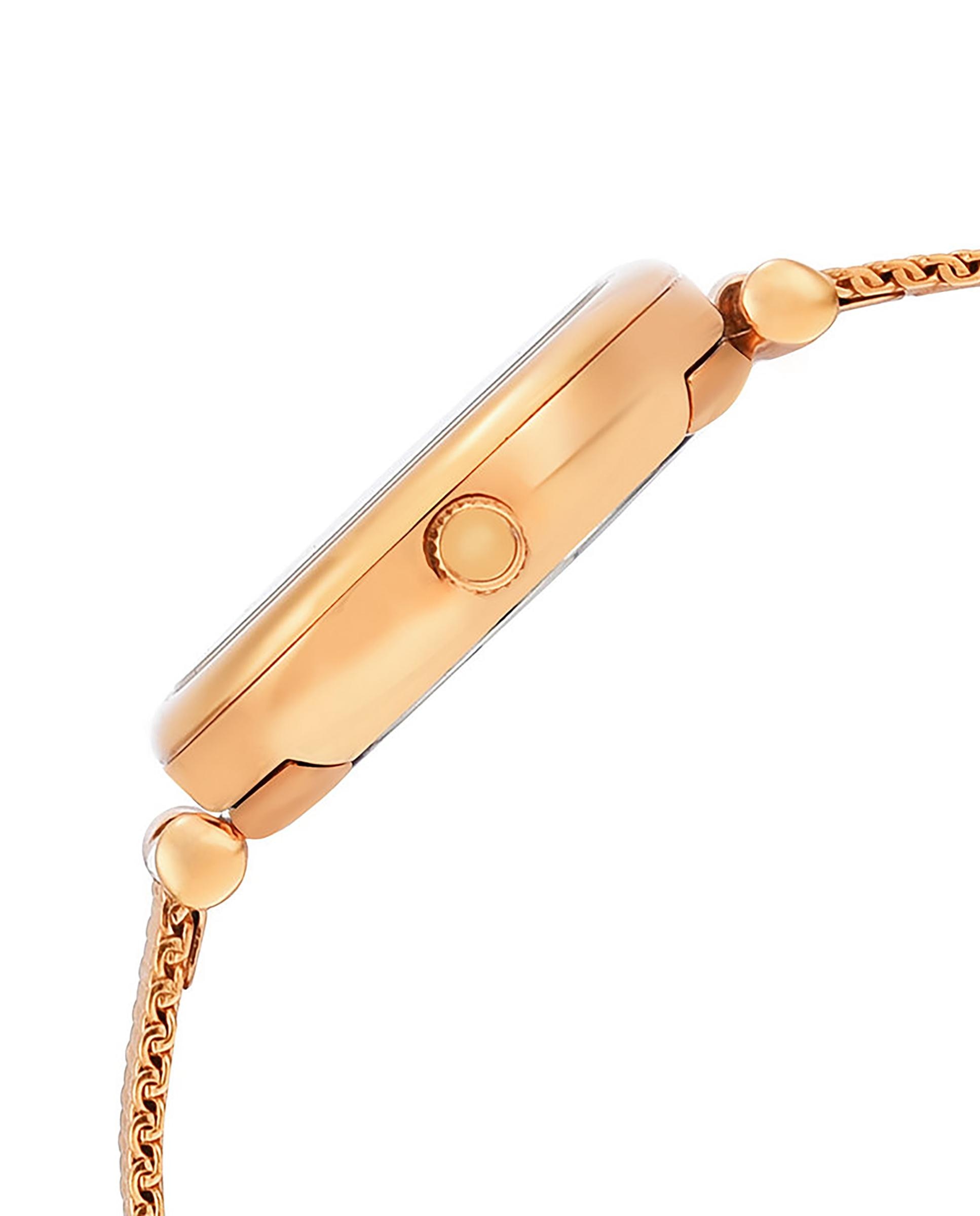 Reloj de mujer carlie mini es4433 de malla de acero - Fossil - Rosa Rosa-5