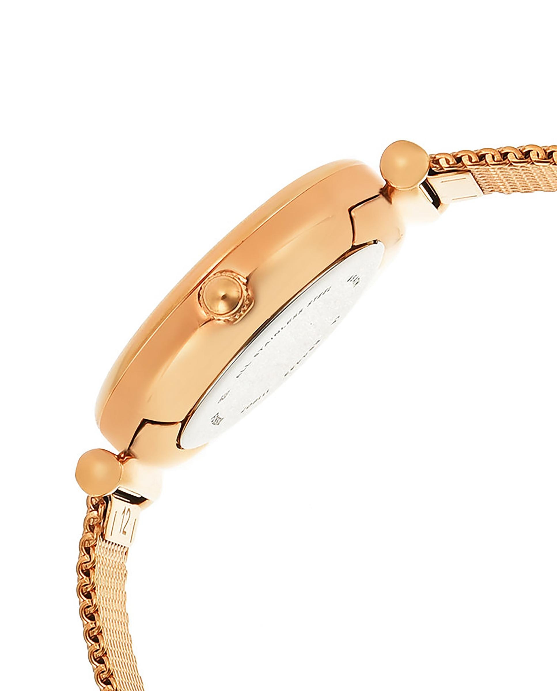 Reloj de mujer carlie mini es4433 de malla de acero - Fossil - Rosa Rosa-6
