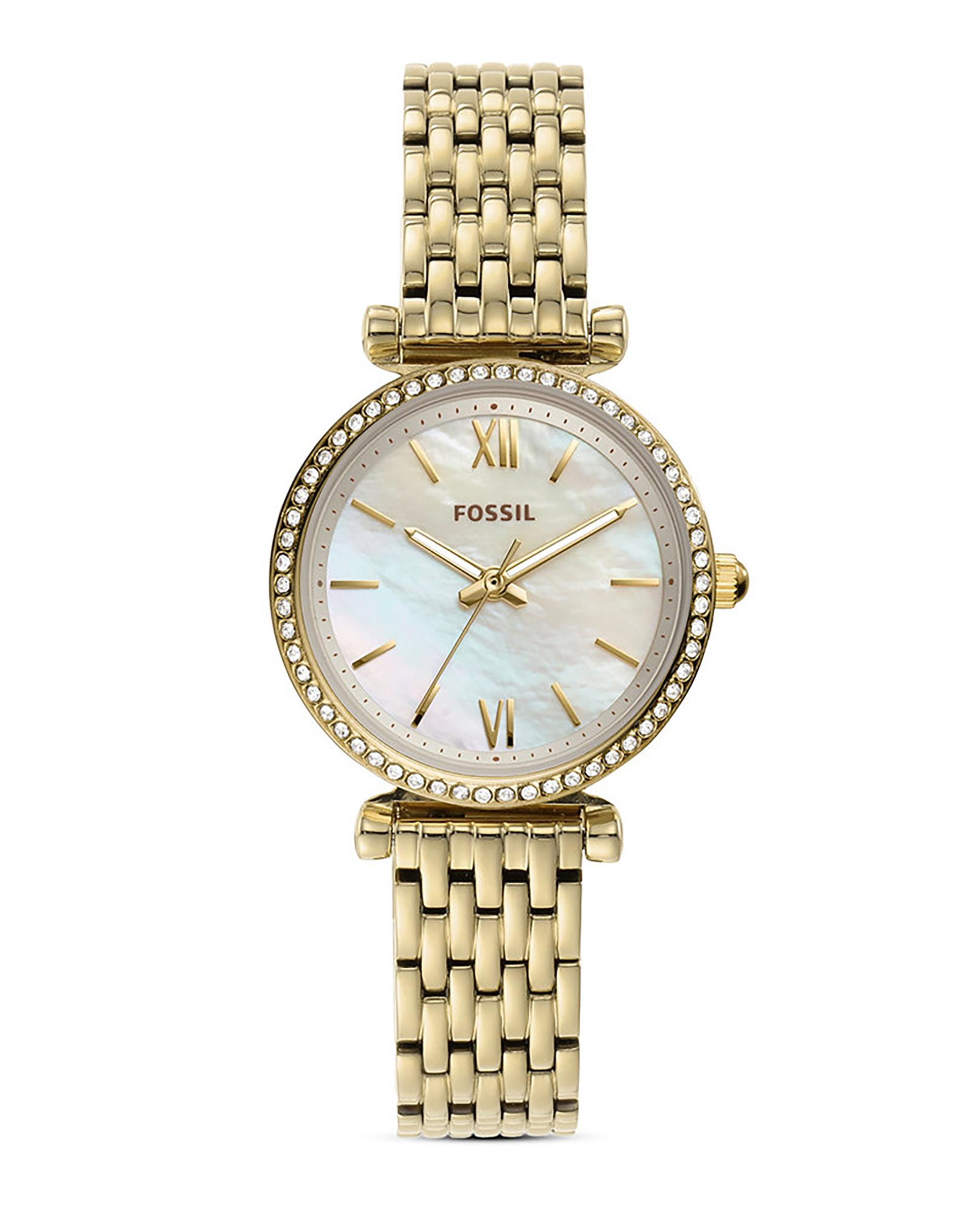 Reloj de mujer carlie mini es4735 de acero - Fossil - Dorado Dorado-6