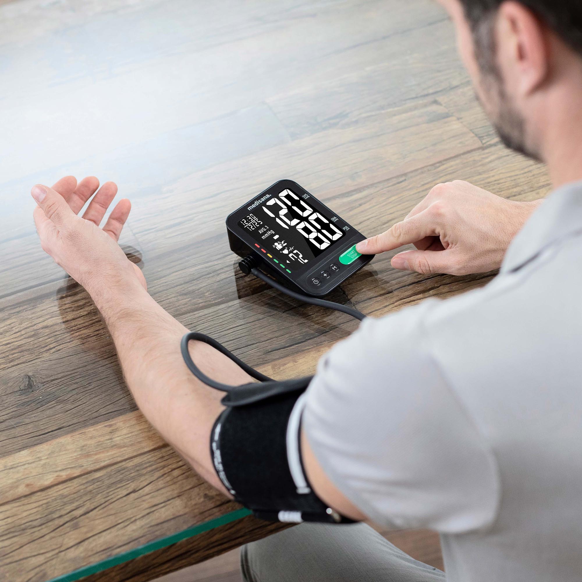 Tensiómetro de brazo Medisana BU 582 connect - Negro Negro-3