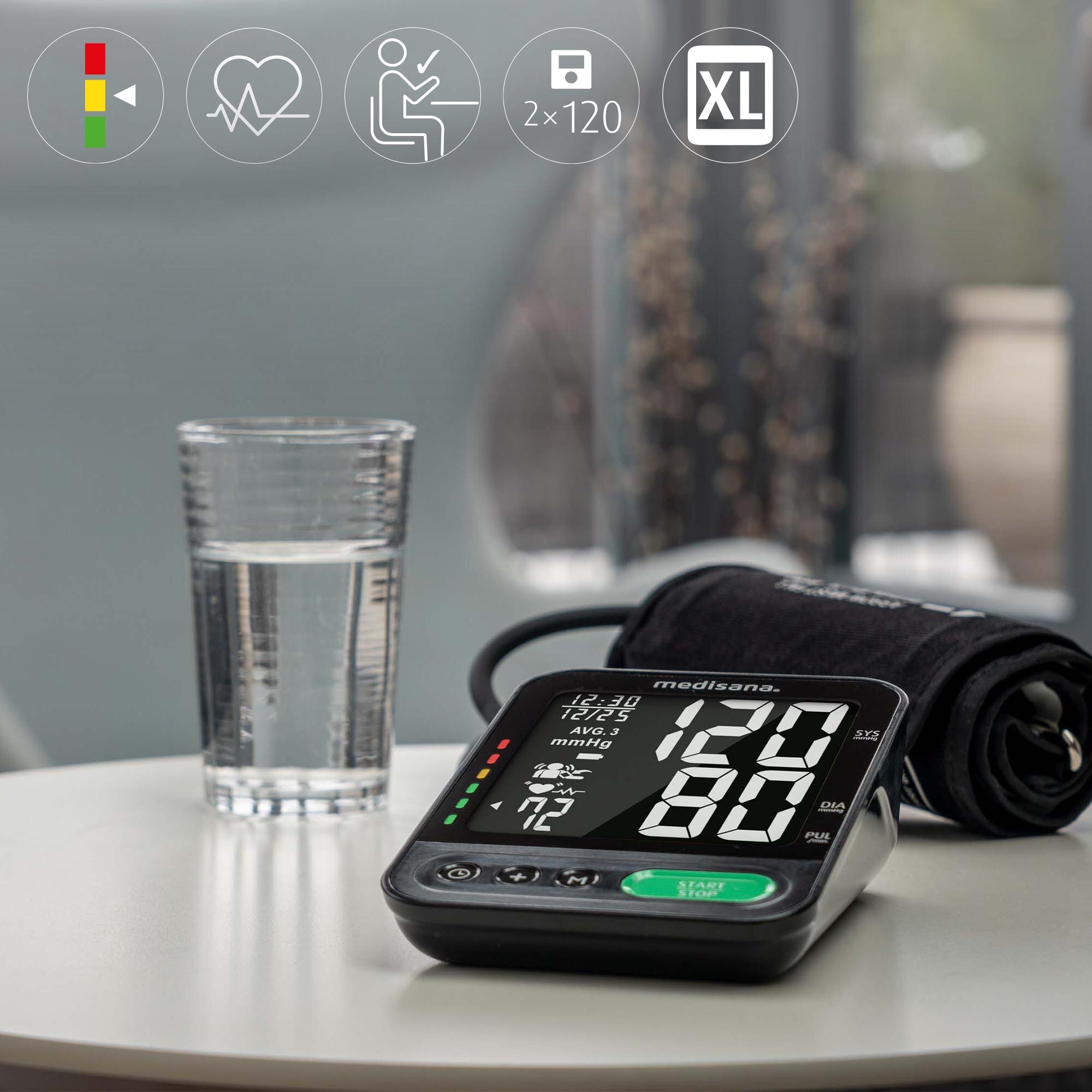 Tensiómetro de brazo Medisana BU 582 connect - Negro Negro-4