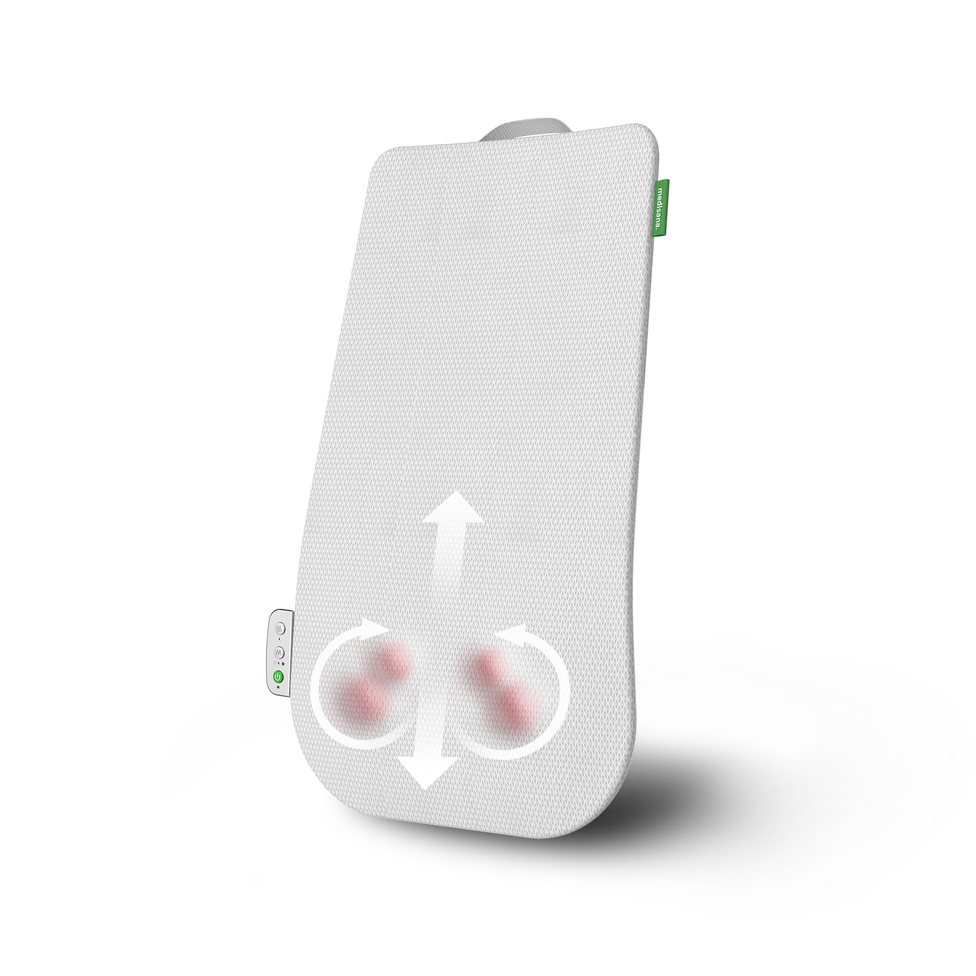 Medisana – Respaldo de masaje Medisana MC 600 con Shiatsu luz roja y programas personalizables.