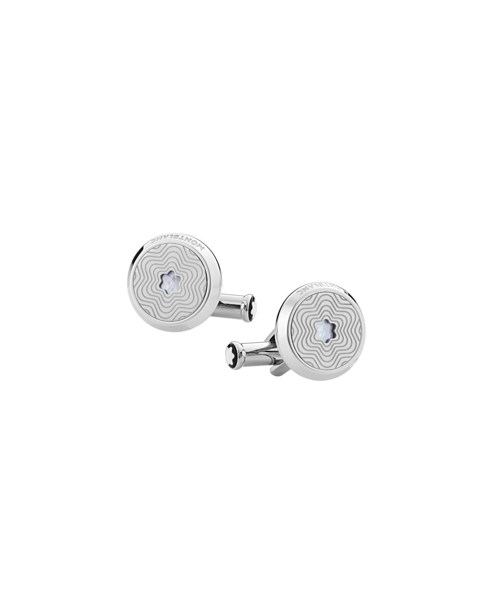 Imagen 0 de Gemelos montblanc acero Plata