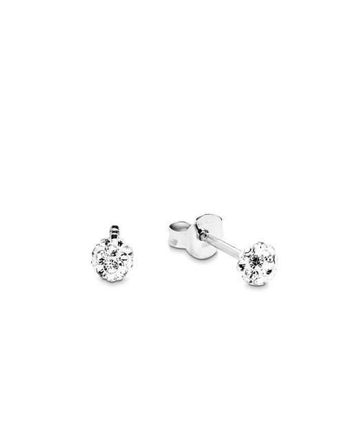 Imagen 0 de Pendientes de plata 925 con circonitas